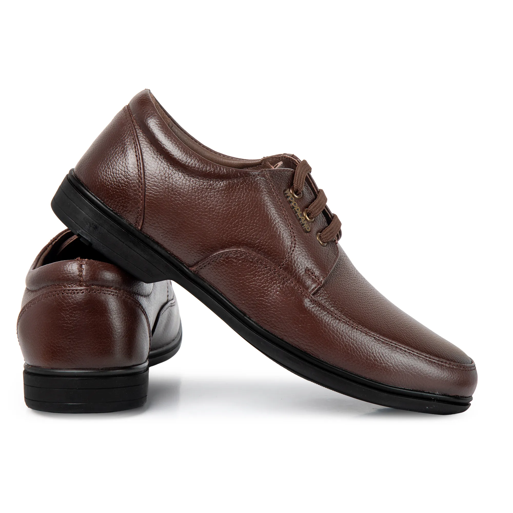 Woodland Men’s Brown Core Softy Formal Shoes - Thumbnail 11