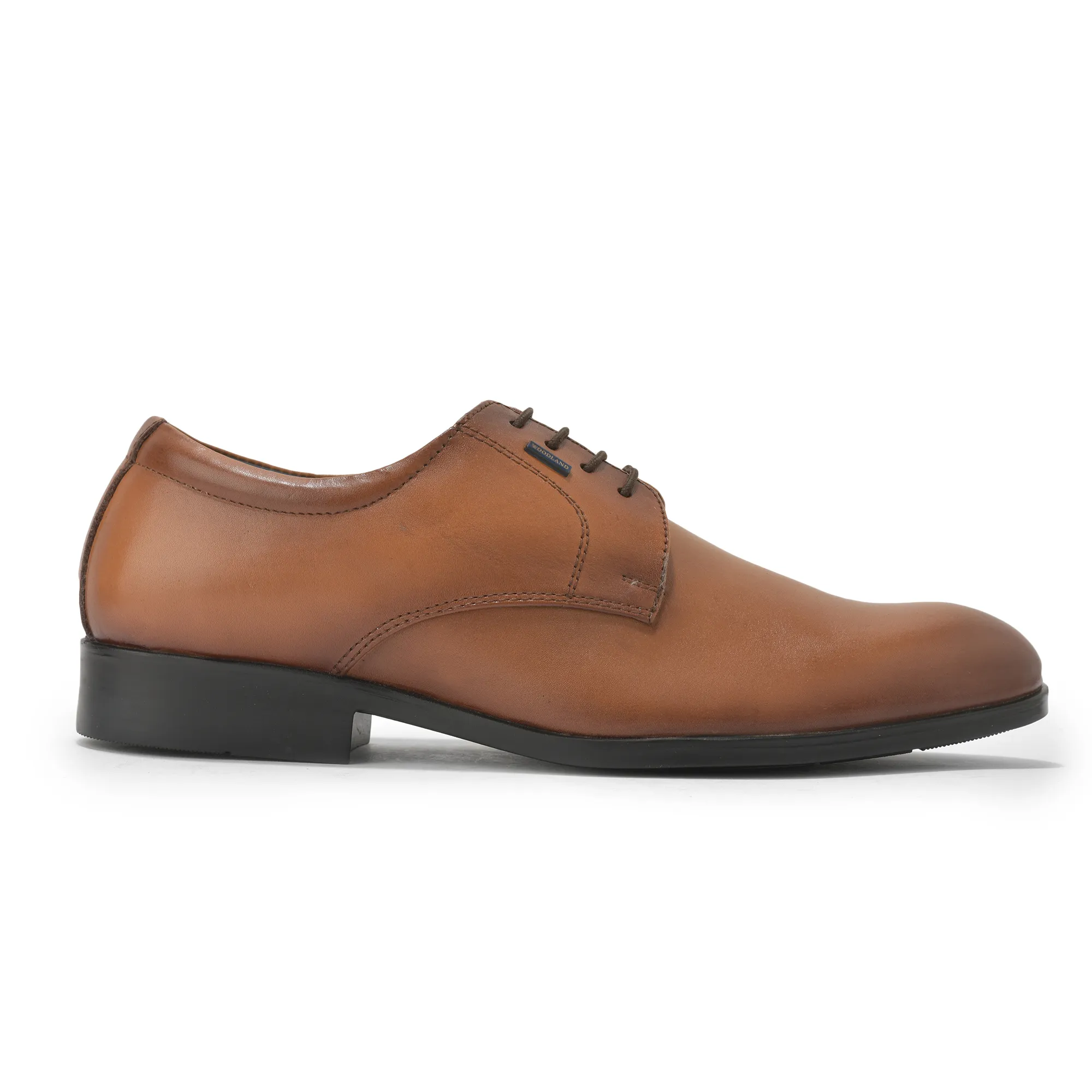 Woodland Men’s Tan Signature Classic Lace Shoes - Thumbnail 2