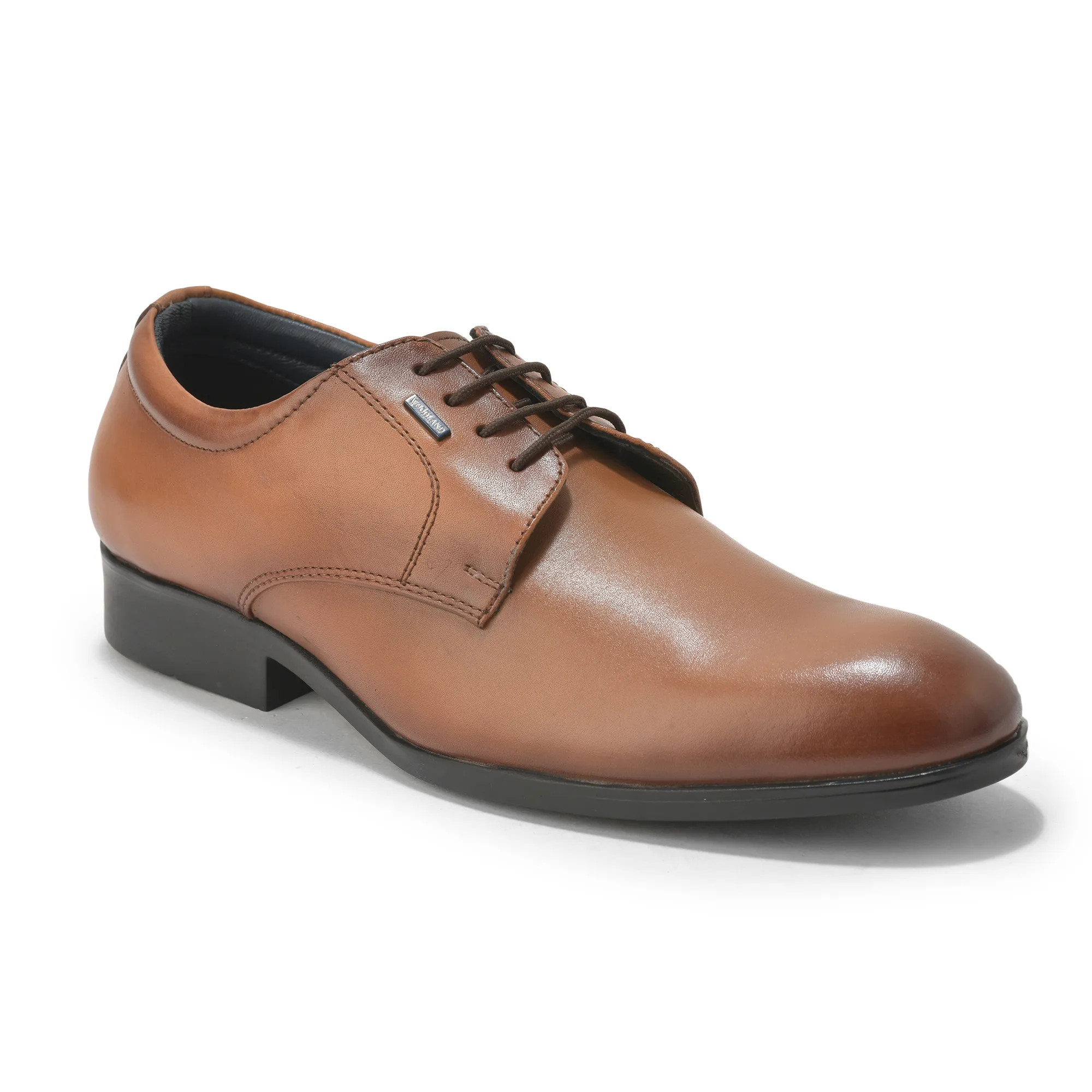 Woodland Men’s Tan Signature Classic Lace Shoes - Thumbnail 3