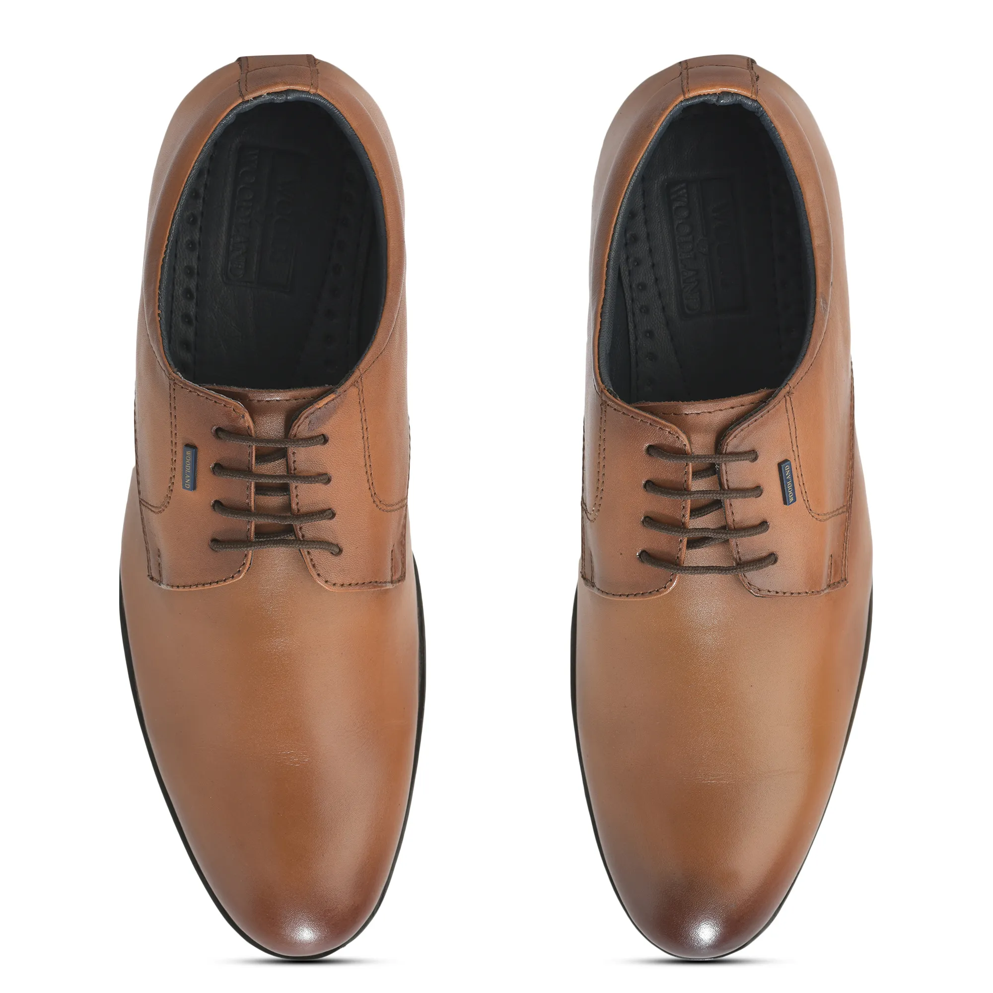 Woodland Men’s Tan Signature Classic Lace Shoes - Thumbnail 5