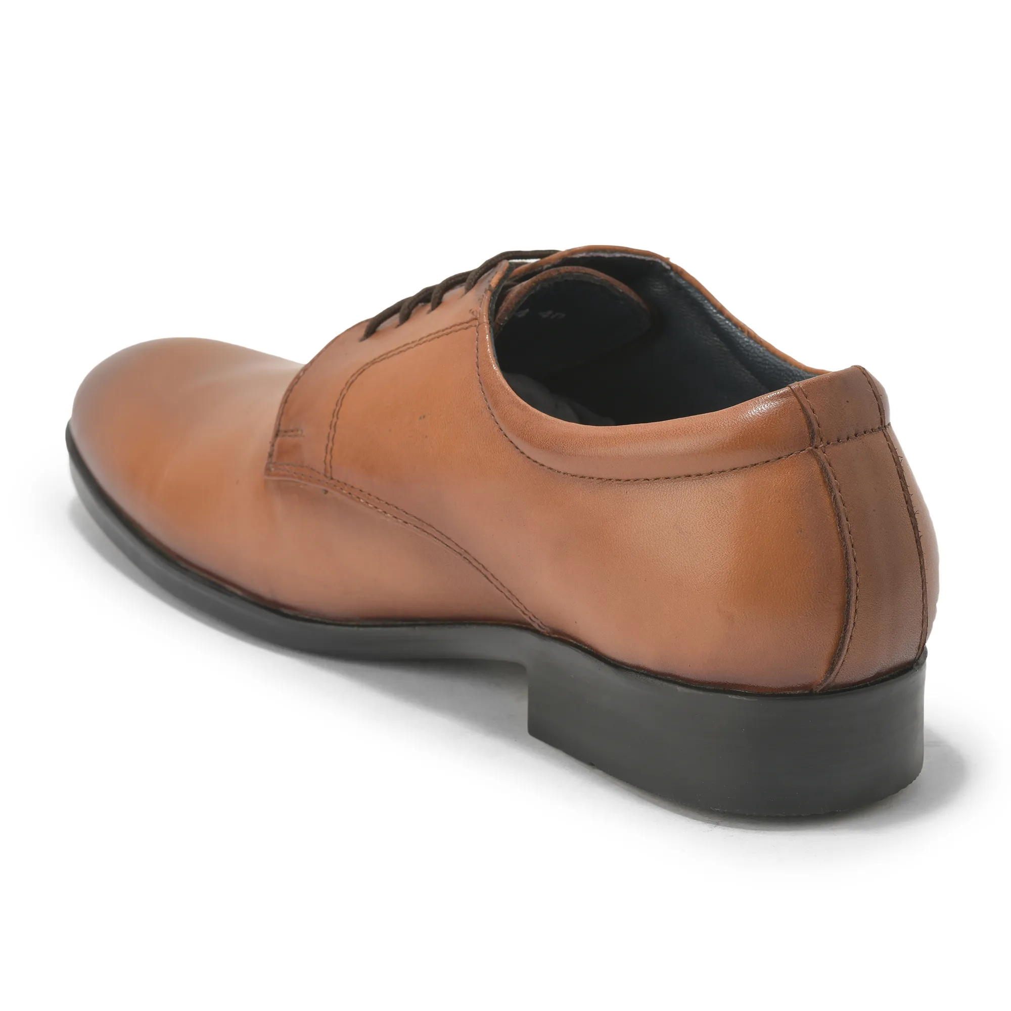 Woodland Men’s Tan Signature Classic Lace Shoes - Thumbnail 7