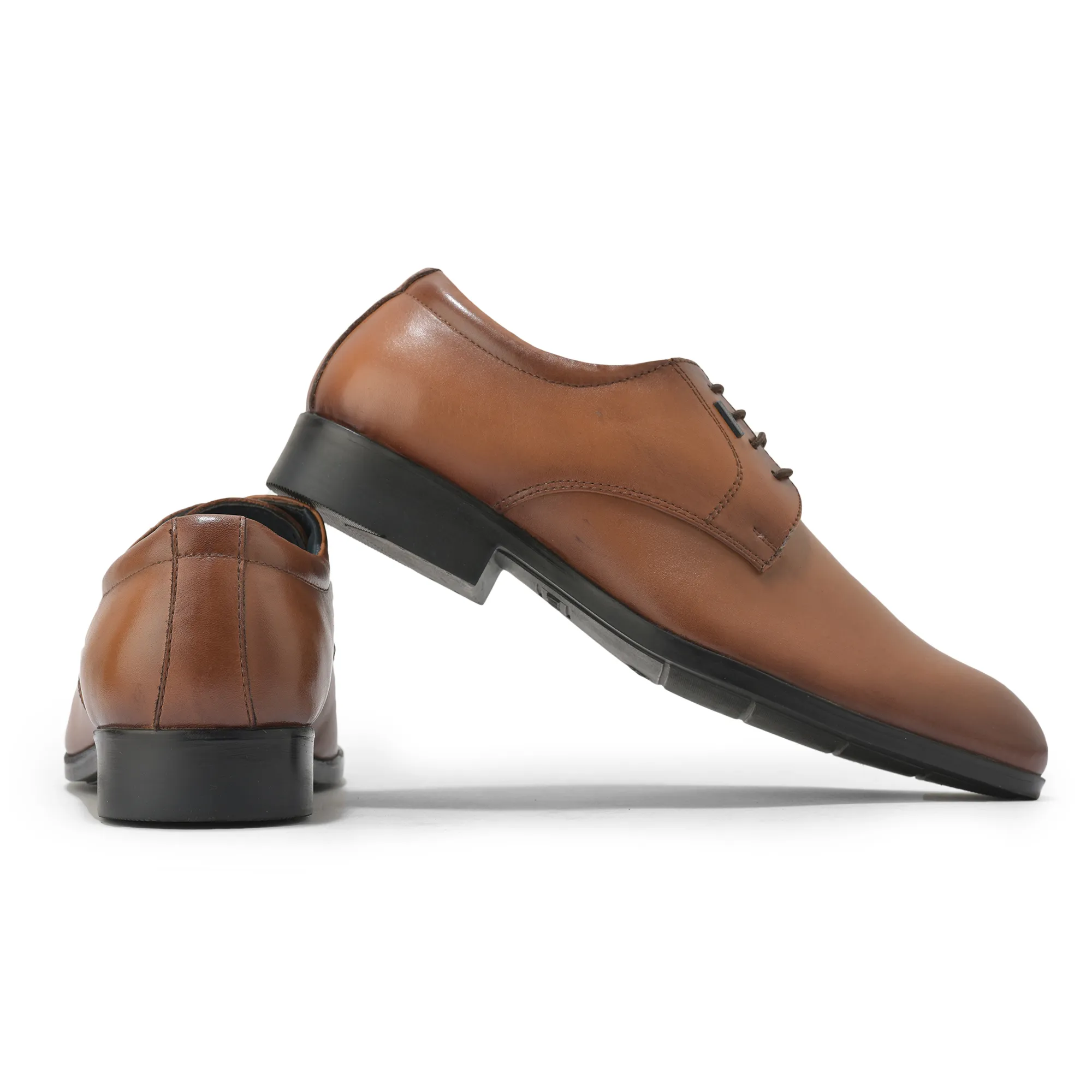 Woodland Men’s Tan Signature Classic Lace Shoes - Thumbnail 10