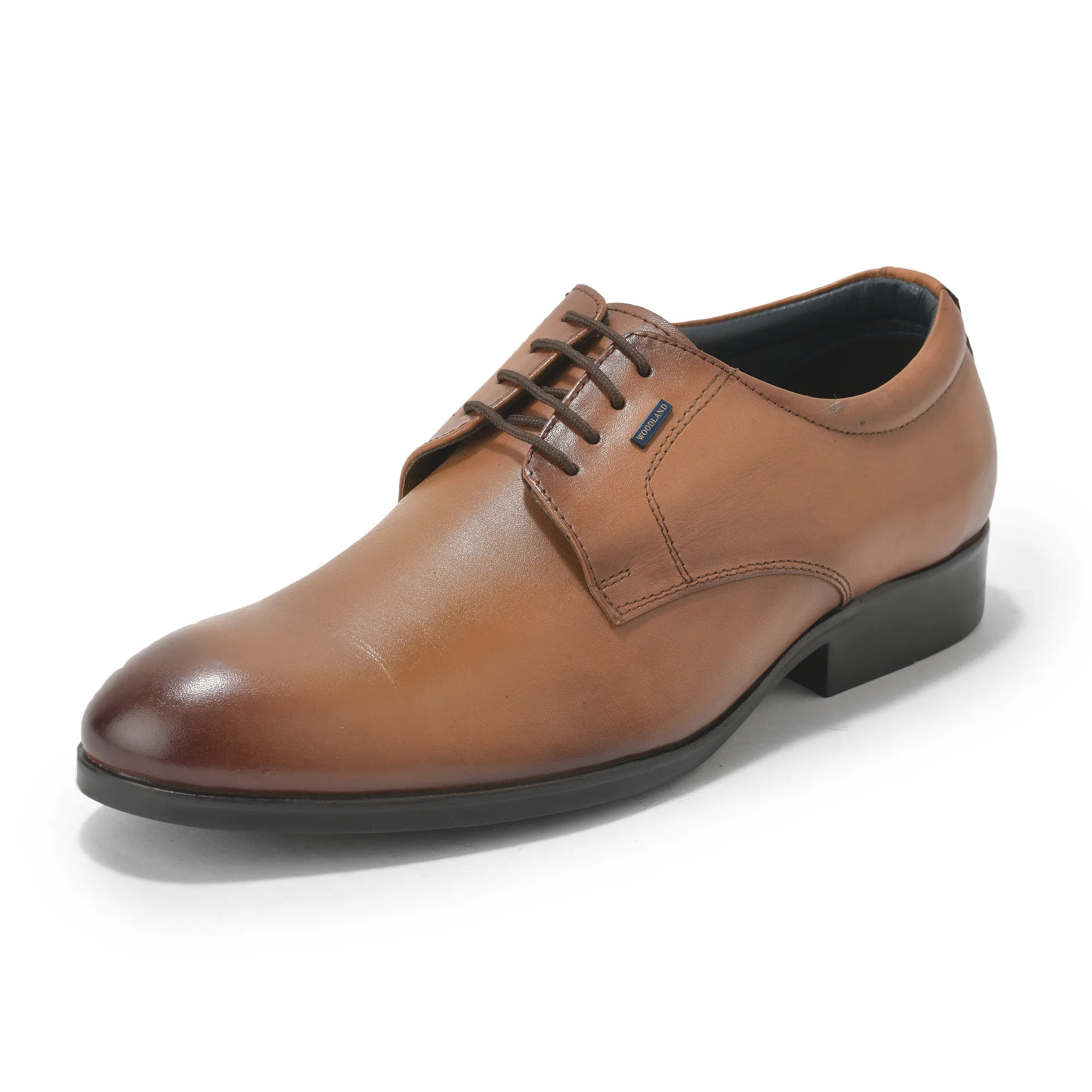 Woodland Men’s Tan Signature Classic Lace Shoes - Thumbnail 11