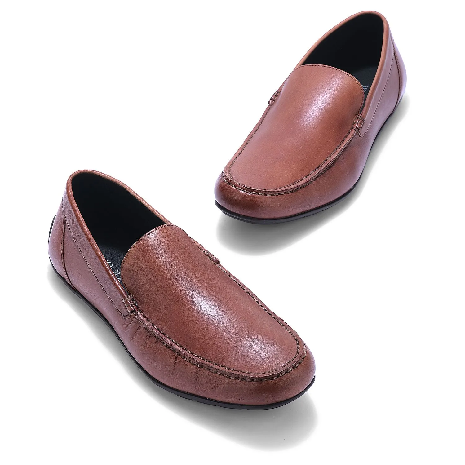 Woods Dark Brown formal loafers - Thumbnail 2