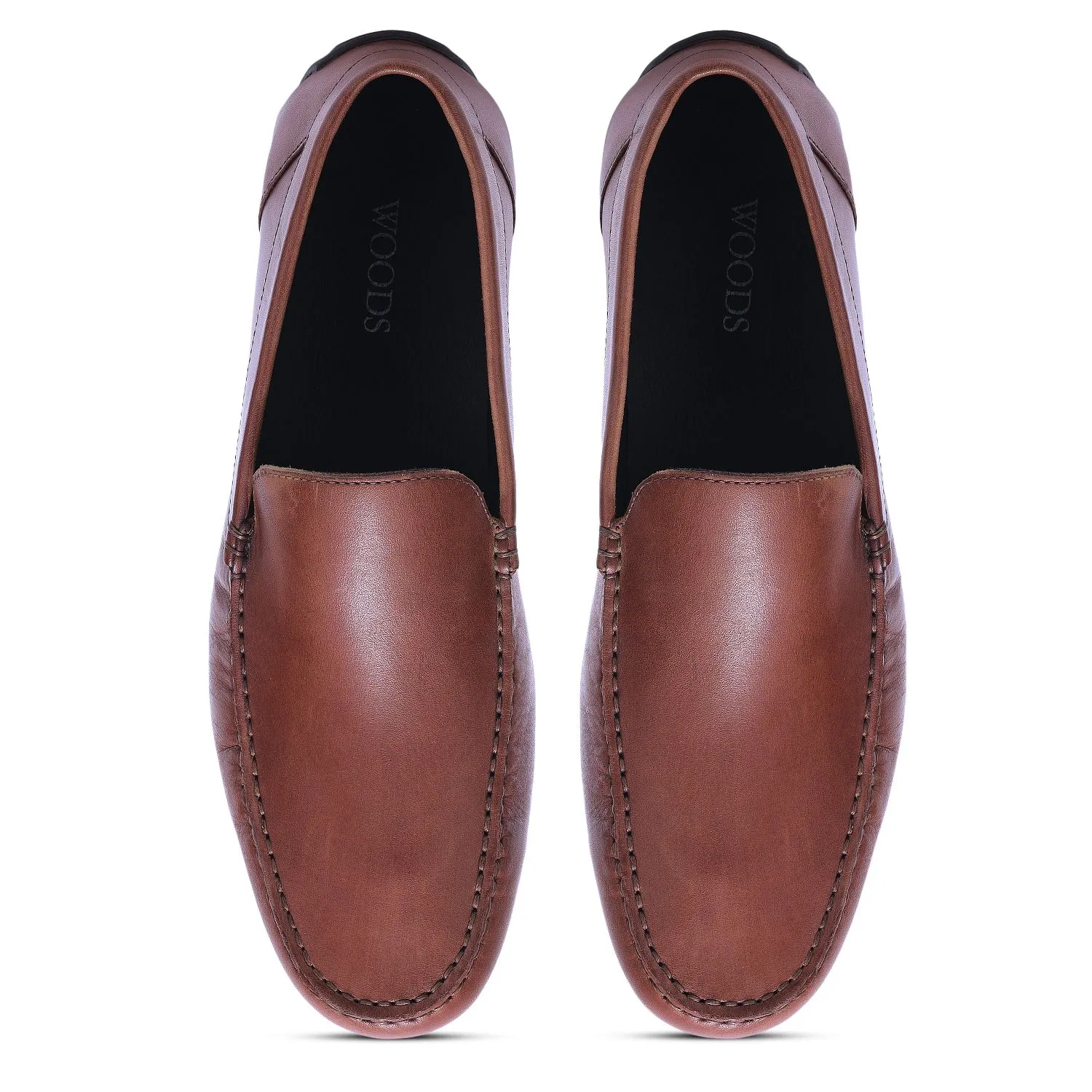Woods Dark Brown formal loafers - Thumbnail 3