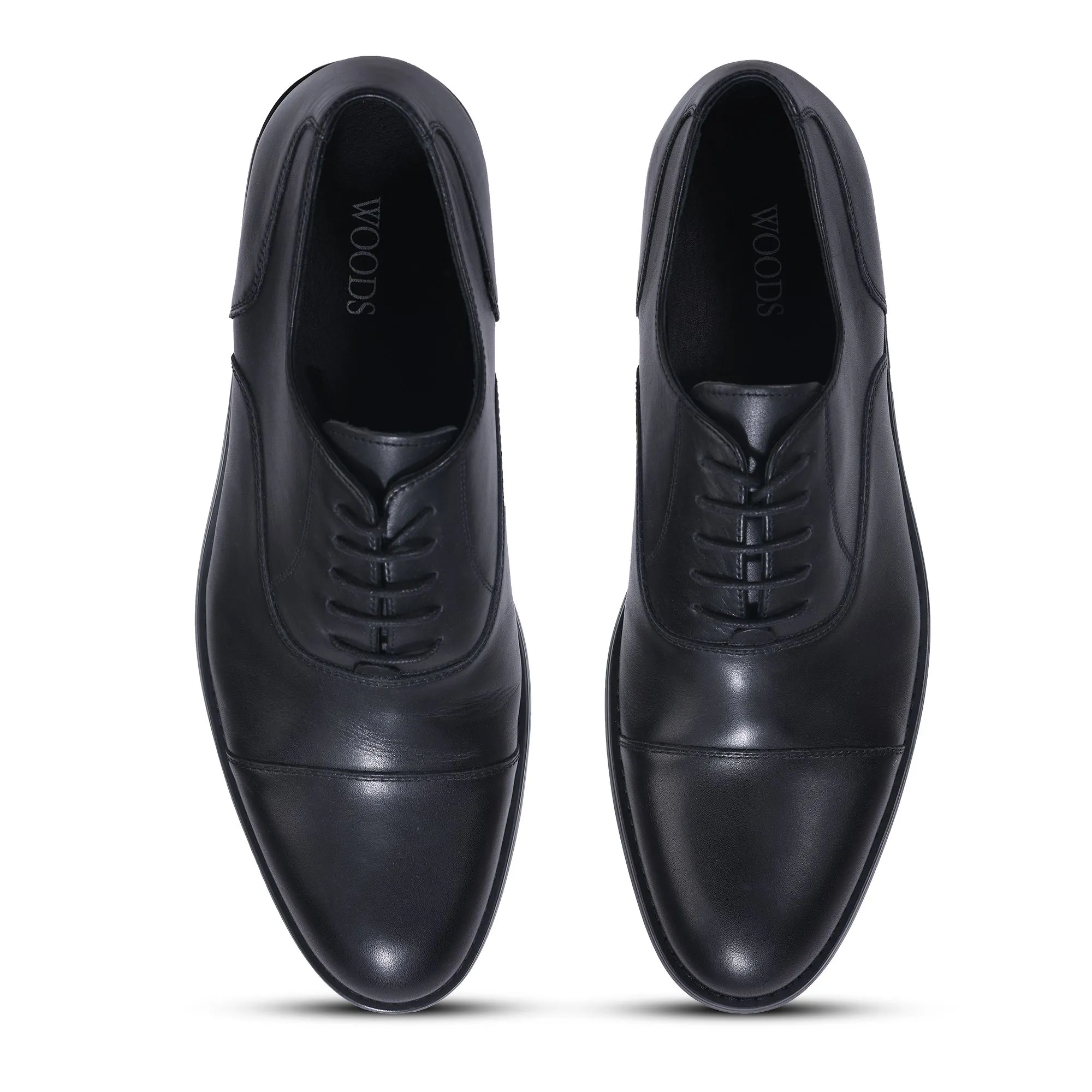 BLACK Oxford shoes for men - Thumbnail 3