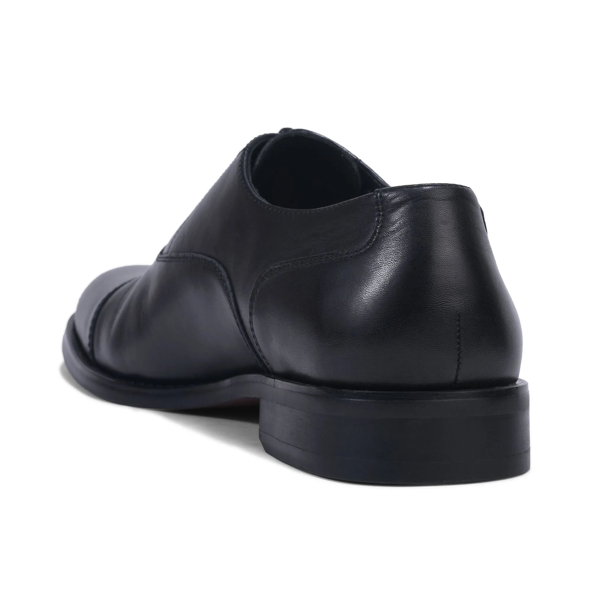 BLACK Oxford shoes for men - Thumbnail 5