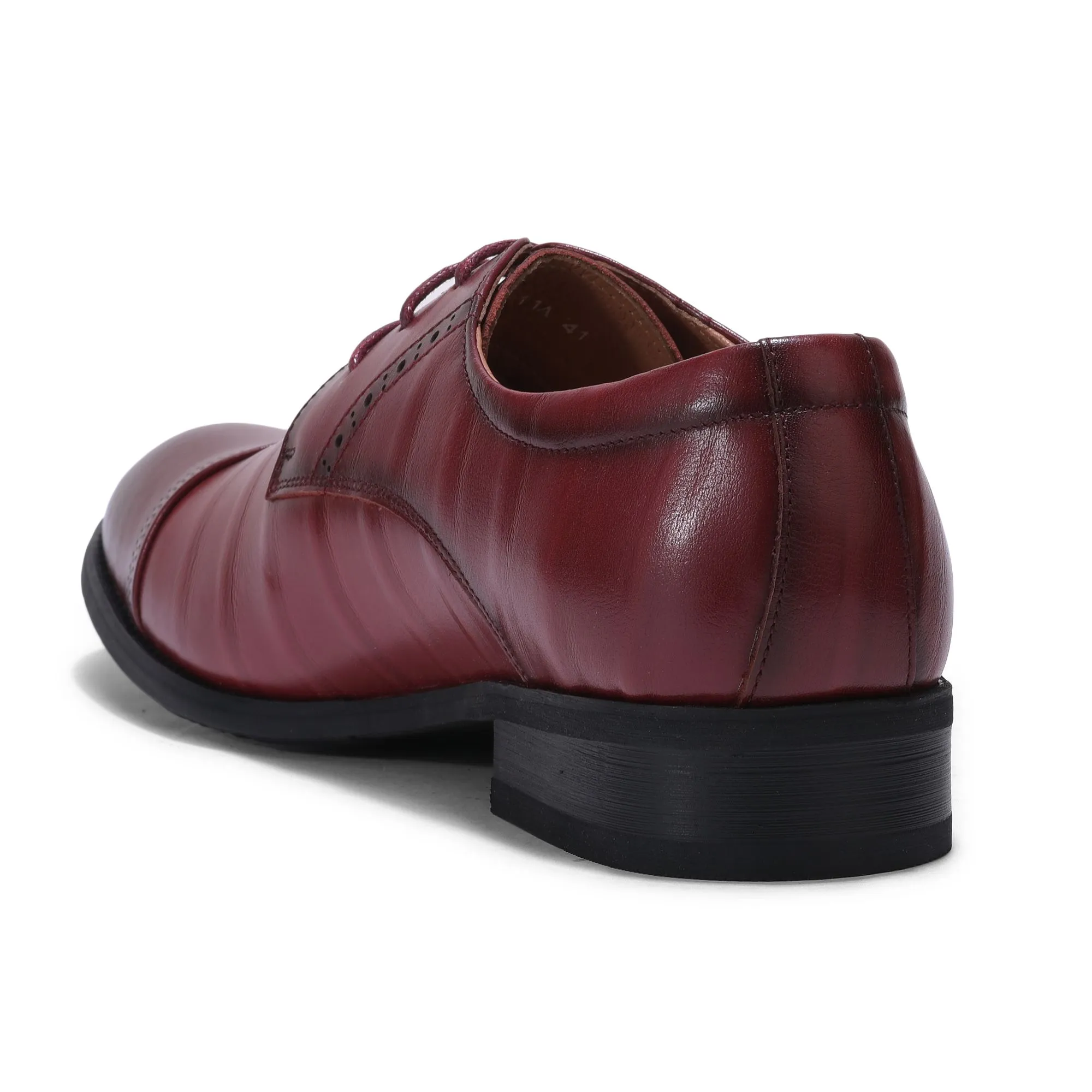 RED Oxford shoes for men - Thumbnail 5