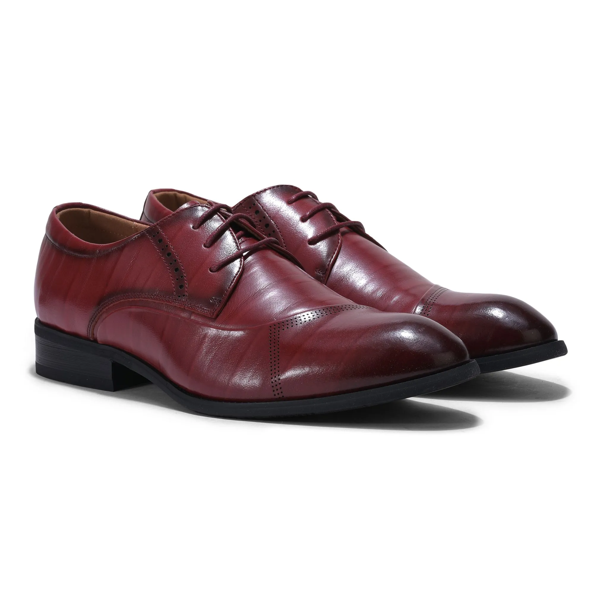 RED Oxford shoes for men - Thumbnail 6