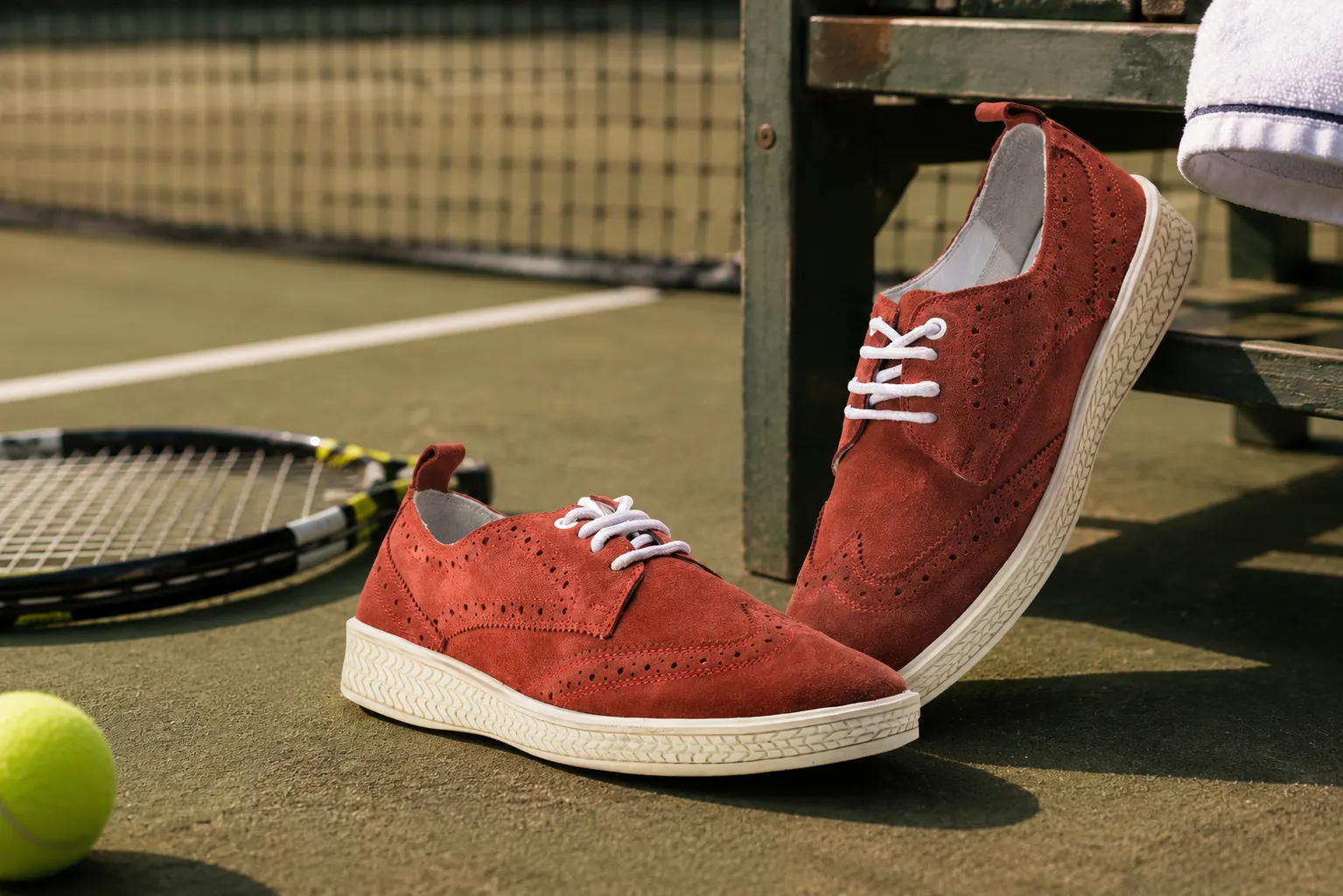 men-red-suede-casual-lace-up-shoes