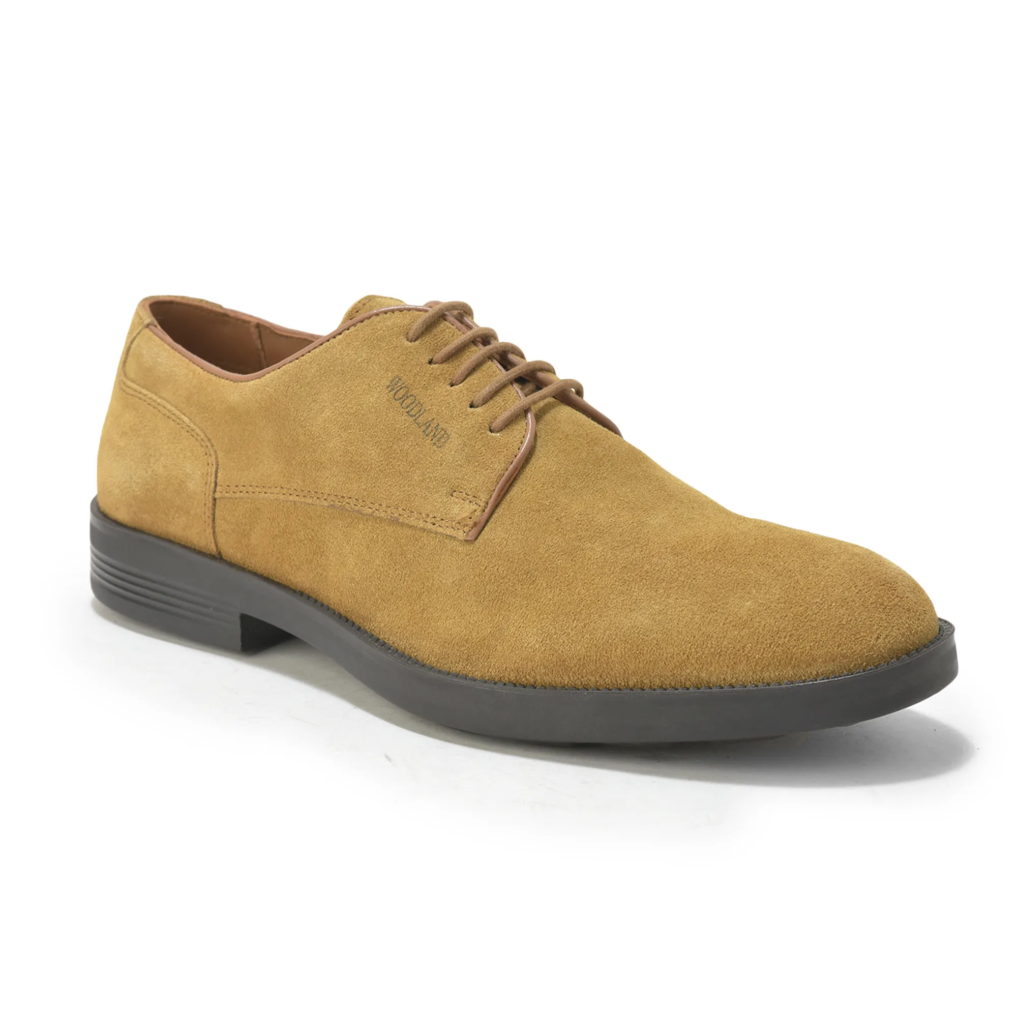 Woodland Men’s Camel Signature Suede Classics - Thumbnail 3