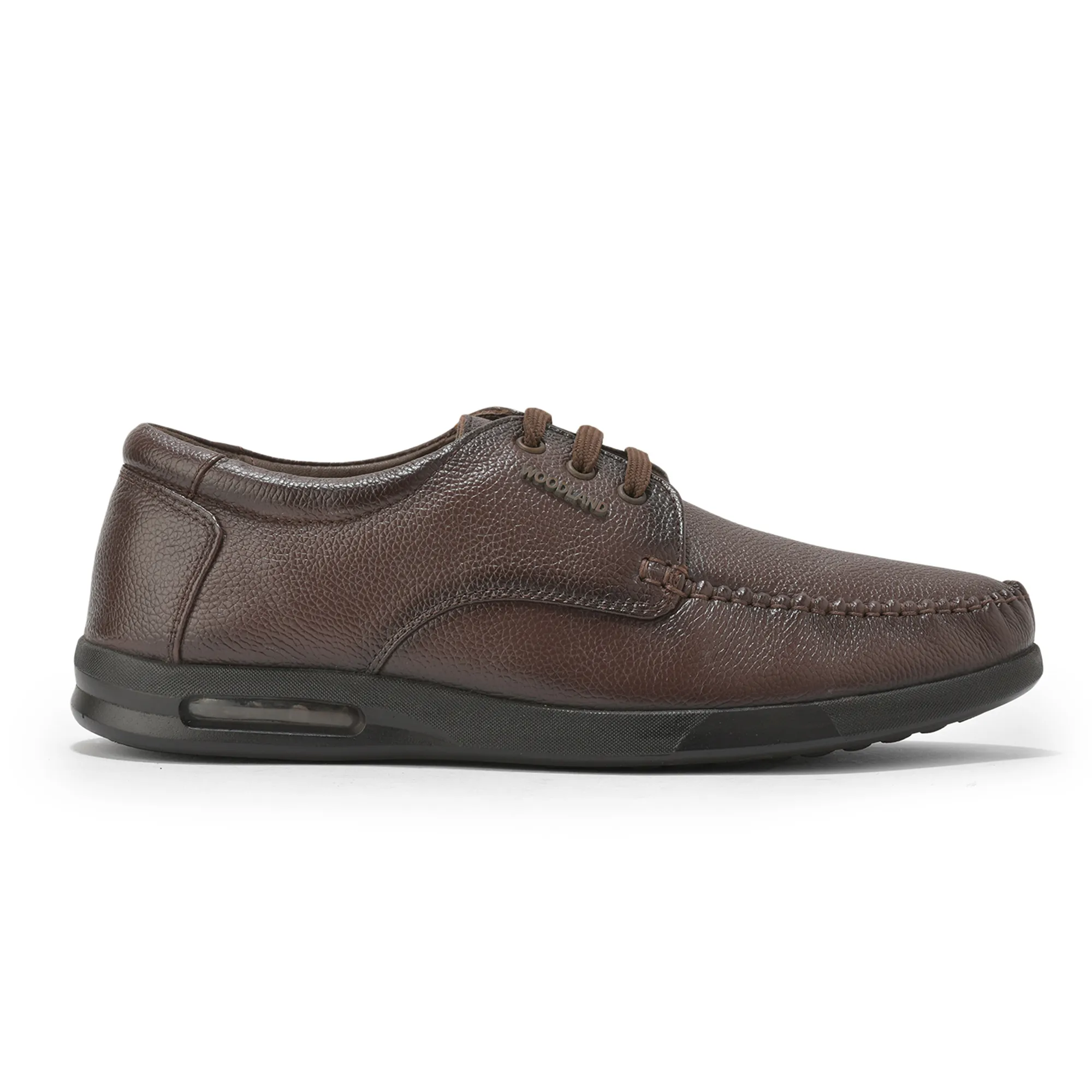 Woodland Men’s Brown Heritage Formal Lace Shoes - Thumbnail 2