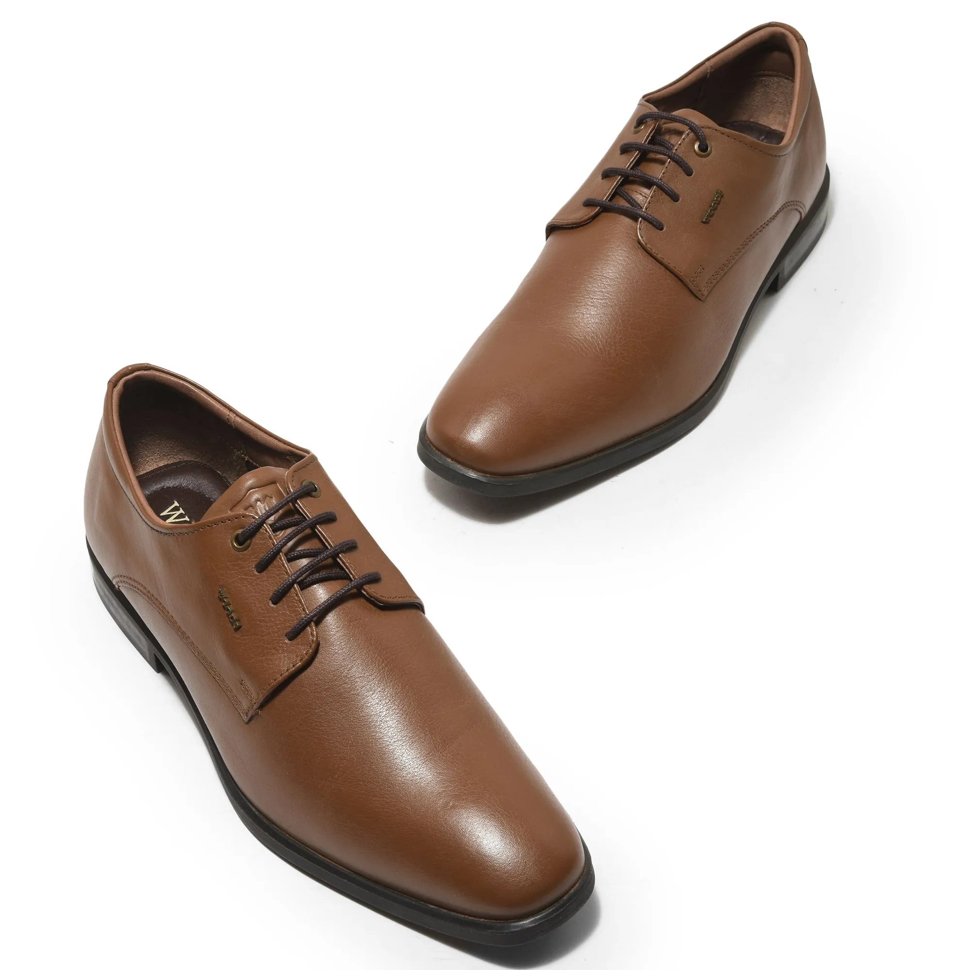 Newtan brown formal shoes for men - Thumbnail 2