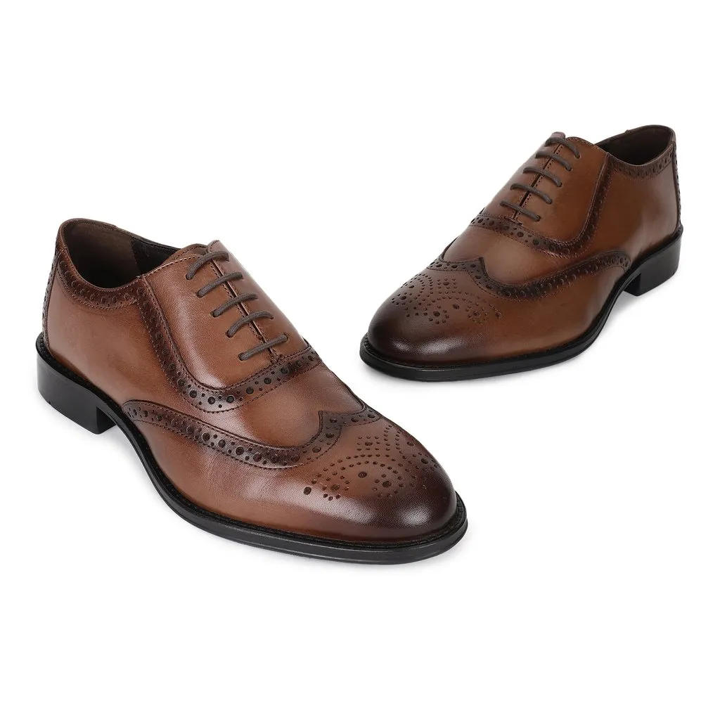 Brown Oxford for Men - Thumbnail 2