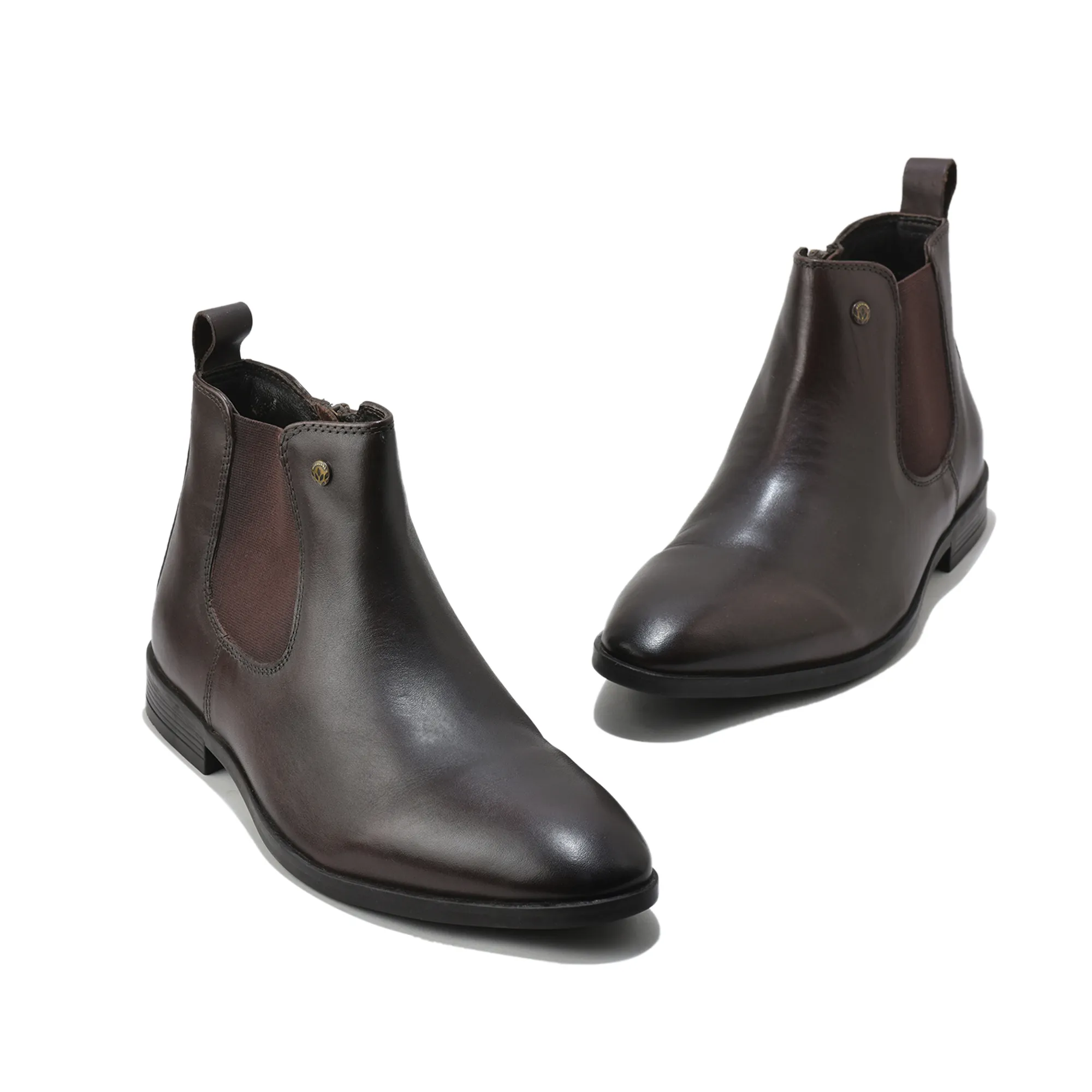 Softy Leather Crust Tan Mens Boot - Thumbnail 4