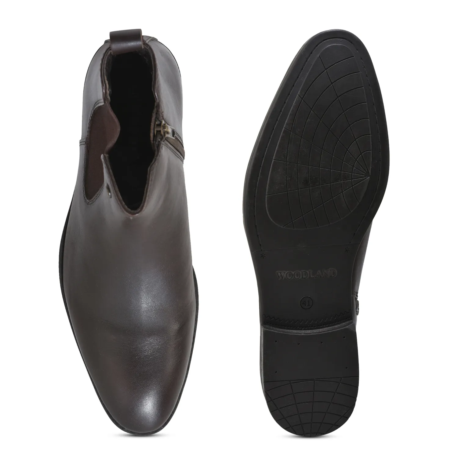 Softy Leather Crust Tan Mens Boot - Thumbnail 9