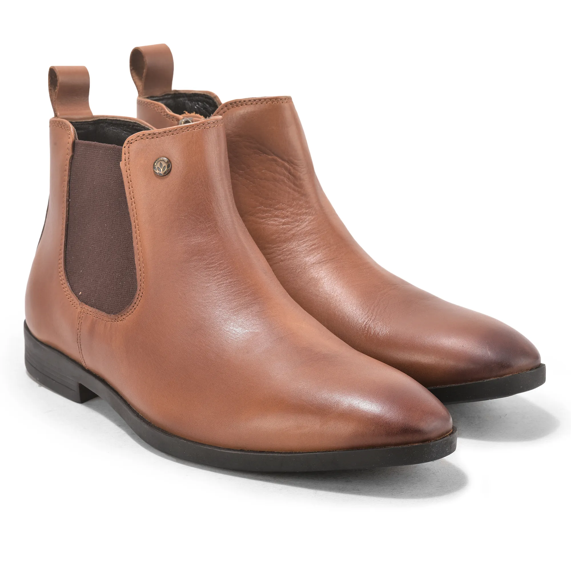 Softy Leather Crust Tan Mens Boot - Thumbnail 7