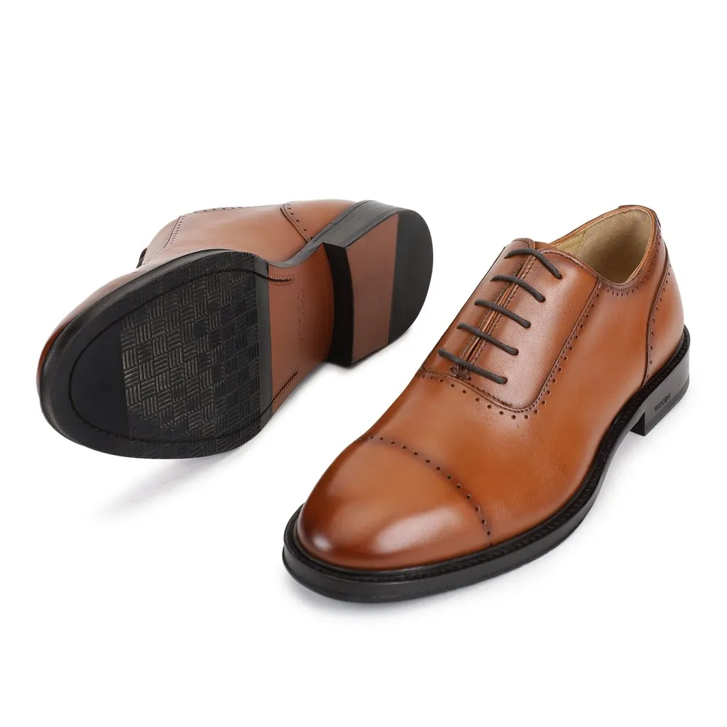 Tan Oxford for men - Thumbnail 4