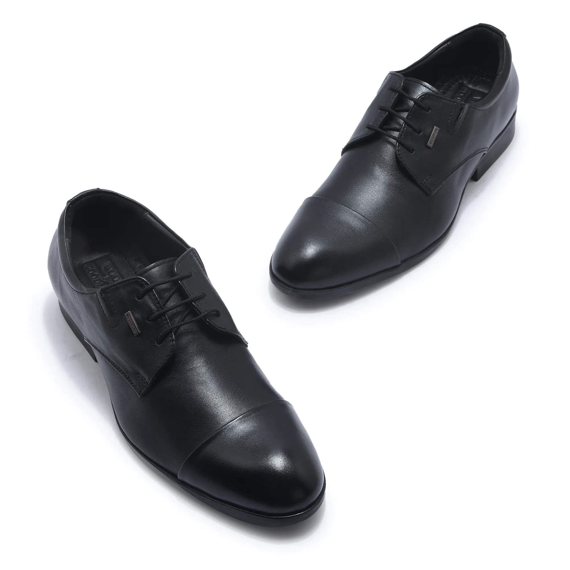 Formal Black Oxford Shoes for Men - Thumbnail 2