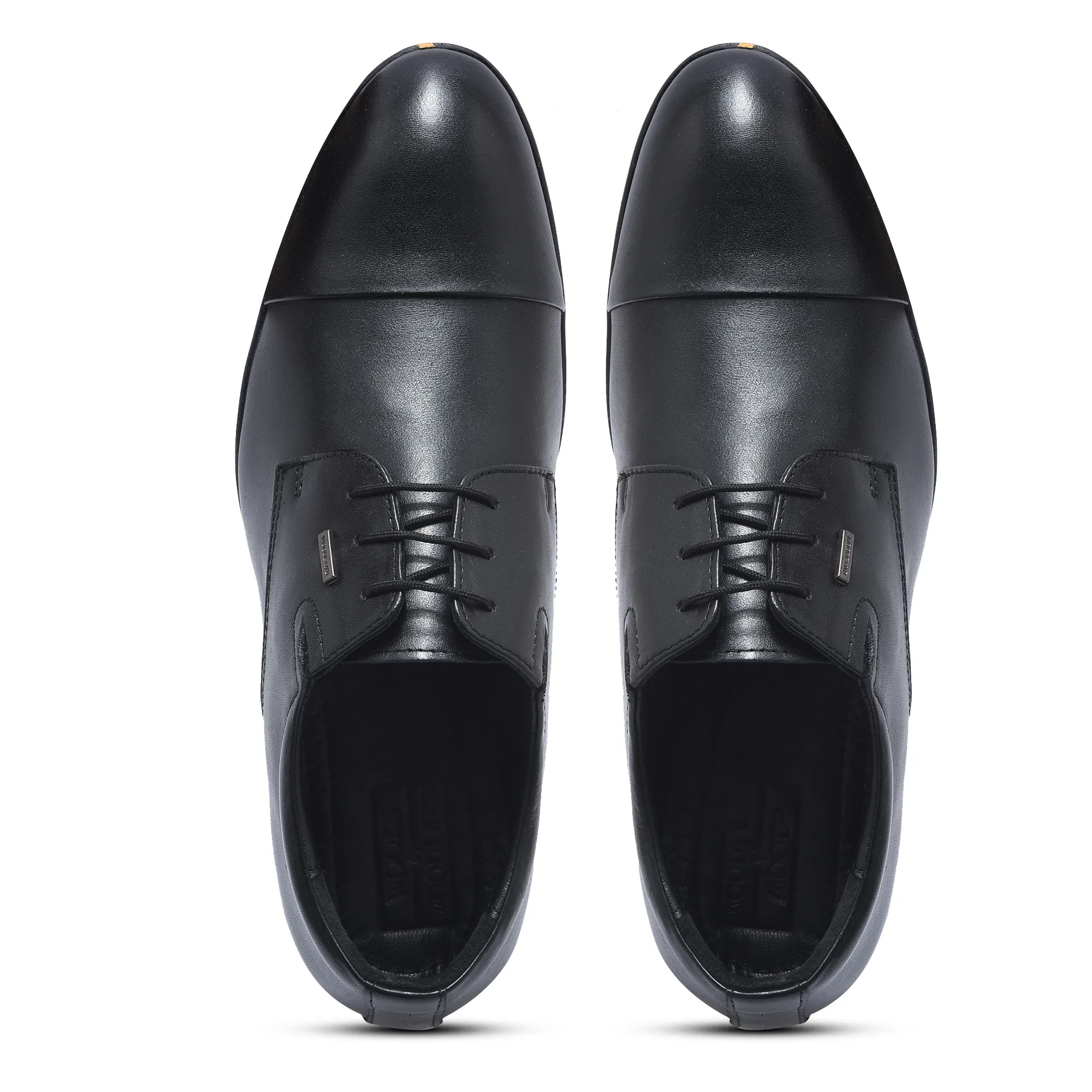 Formal Black Oxford Shoes for Men - Thumbnail 4