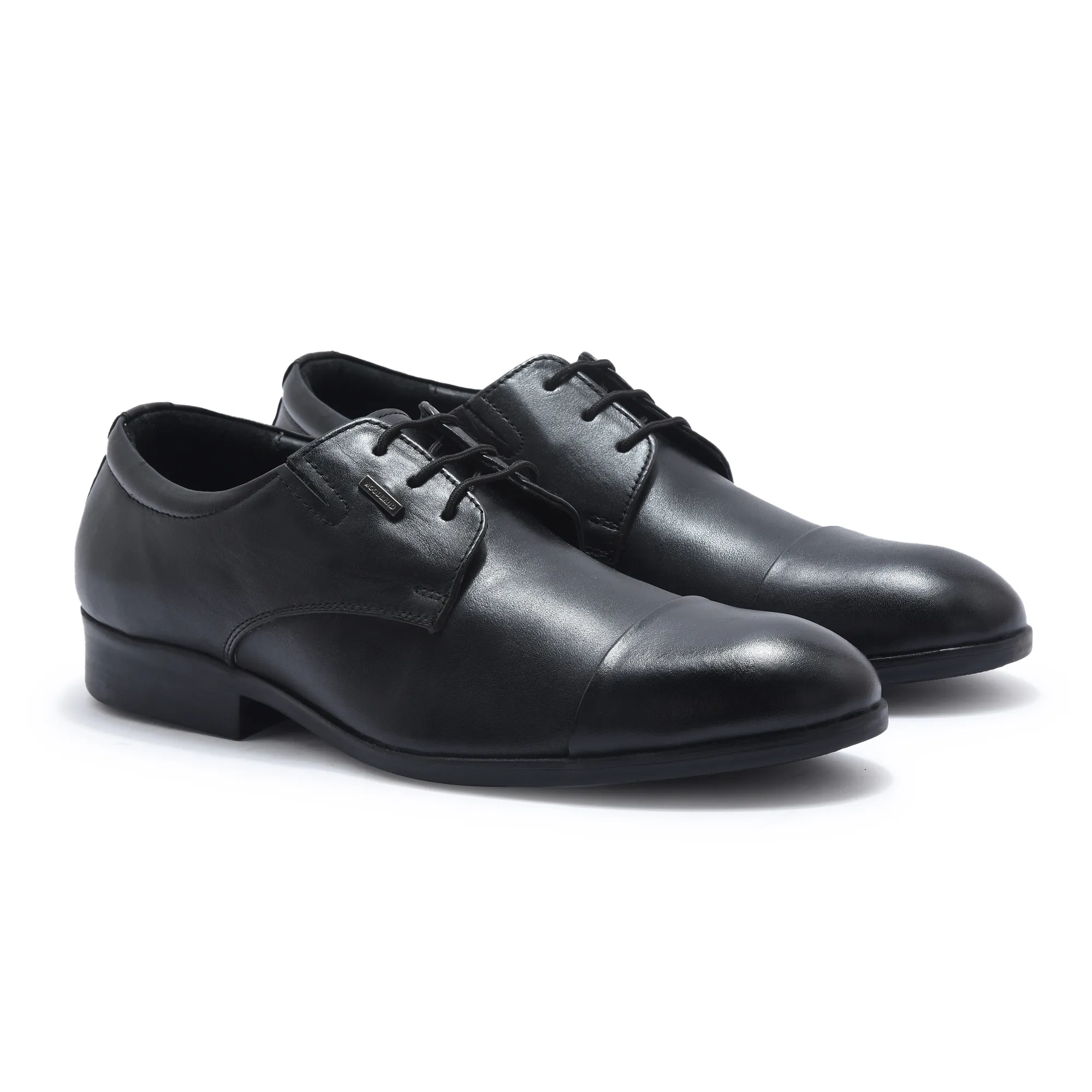 Formal Black Oxford Shoes for Men - Thumbnail 7