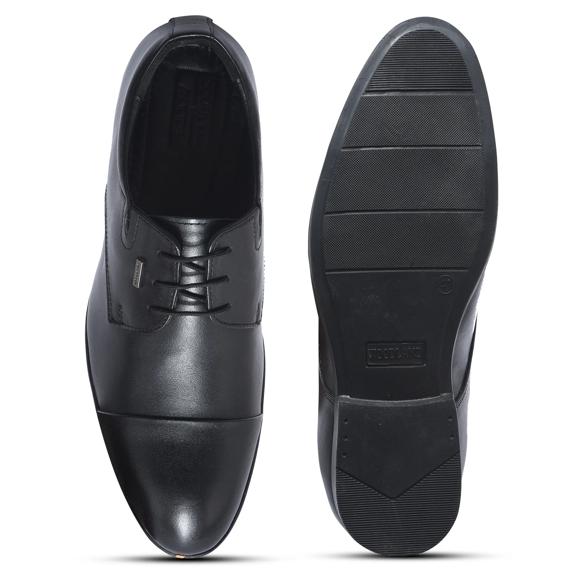 Formal Black Oxford Shoes for Men - Thumbnail 8
