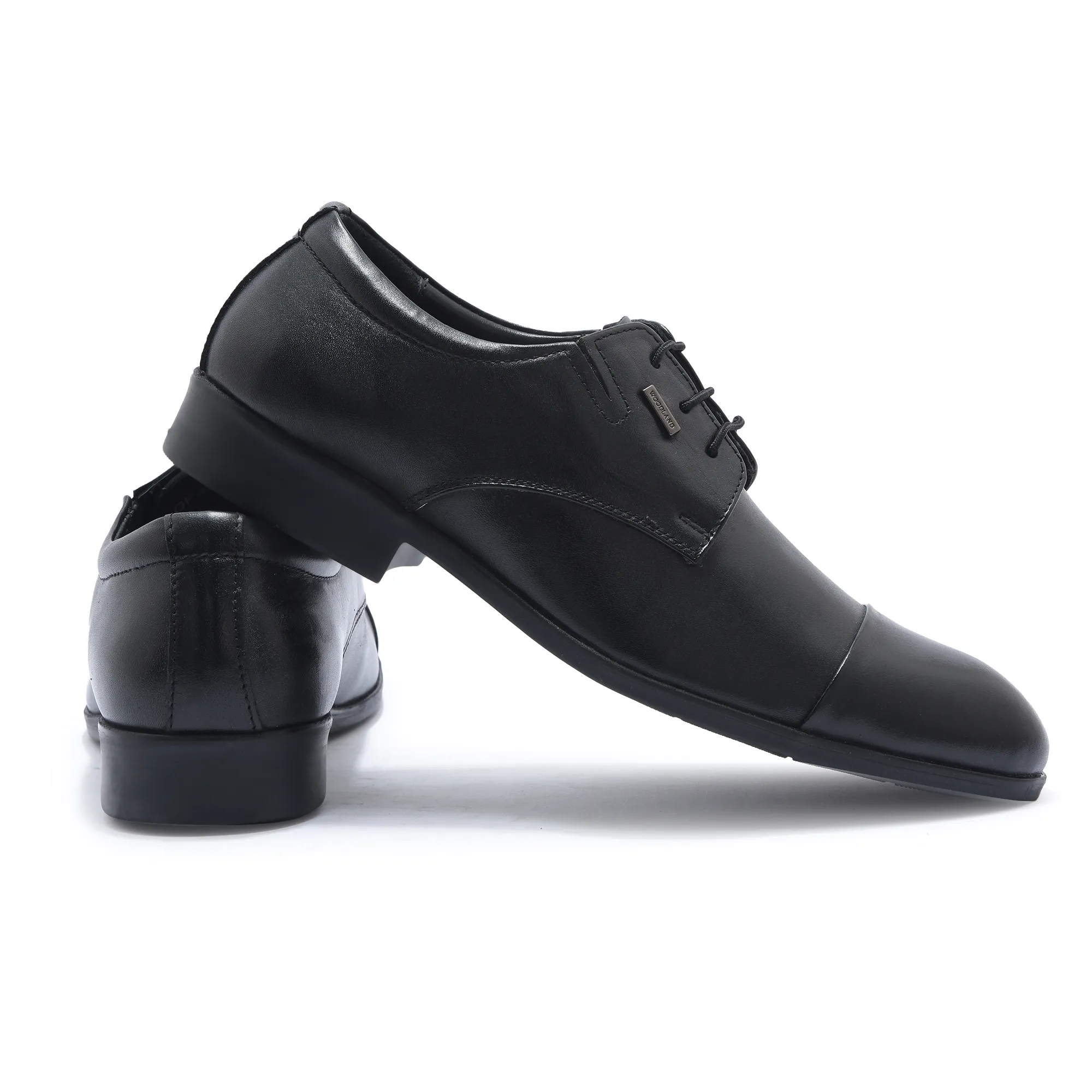 Formal Black Oxford Shoes for Men - Thumbnail 10