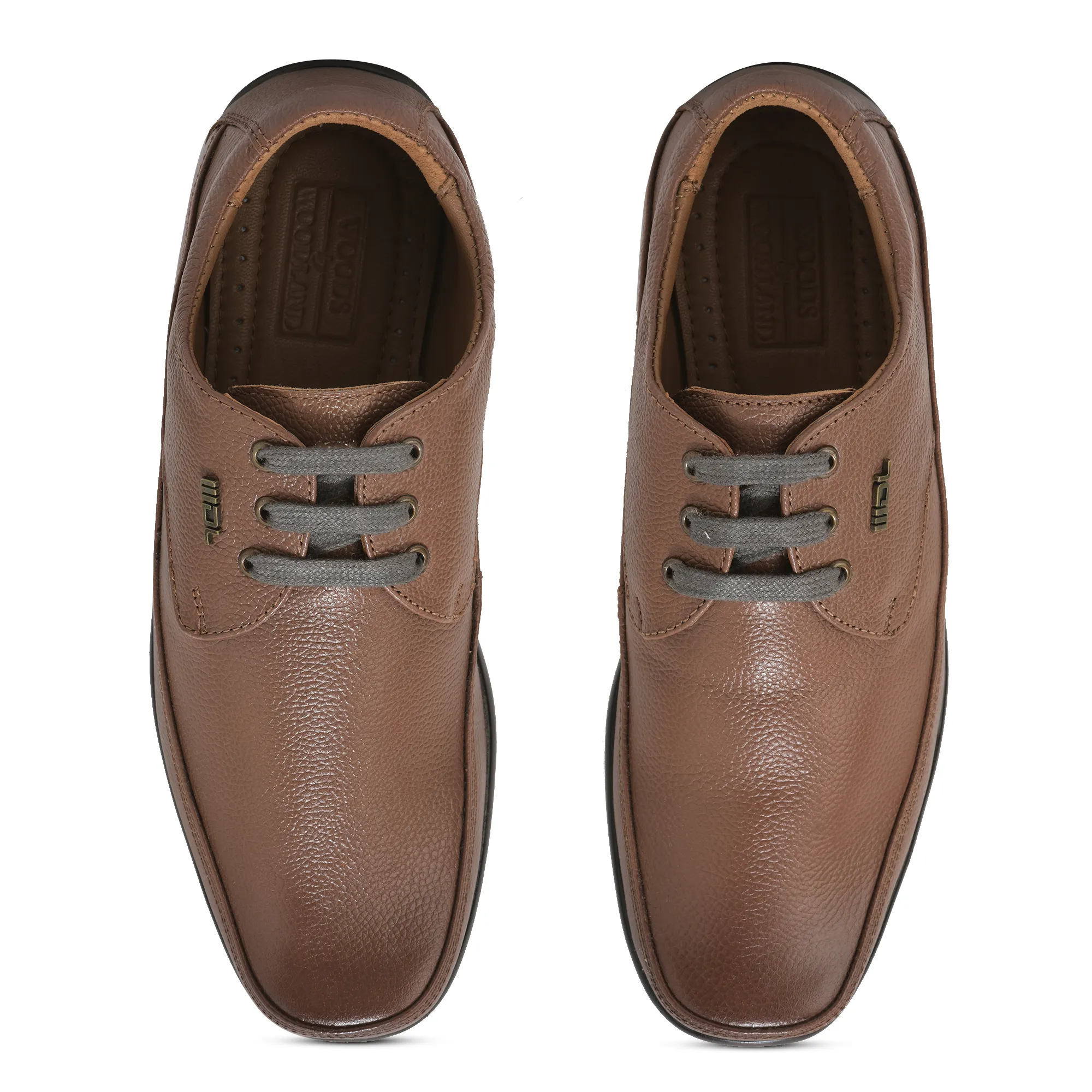 Tan Leather Men Classic Shoes - Thumbnail 5