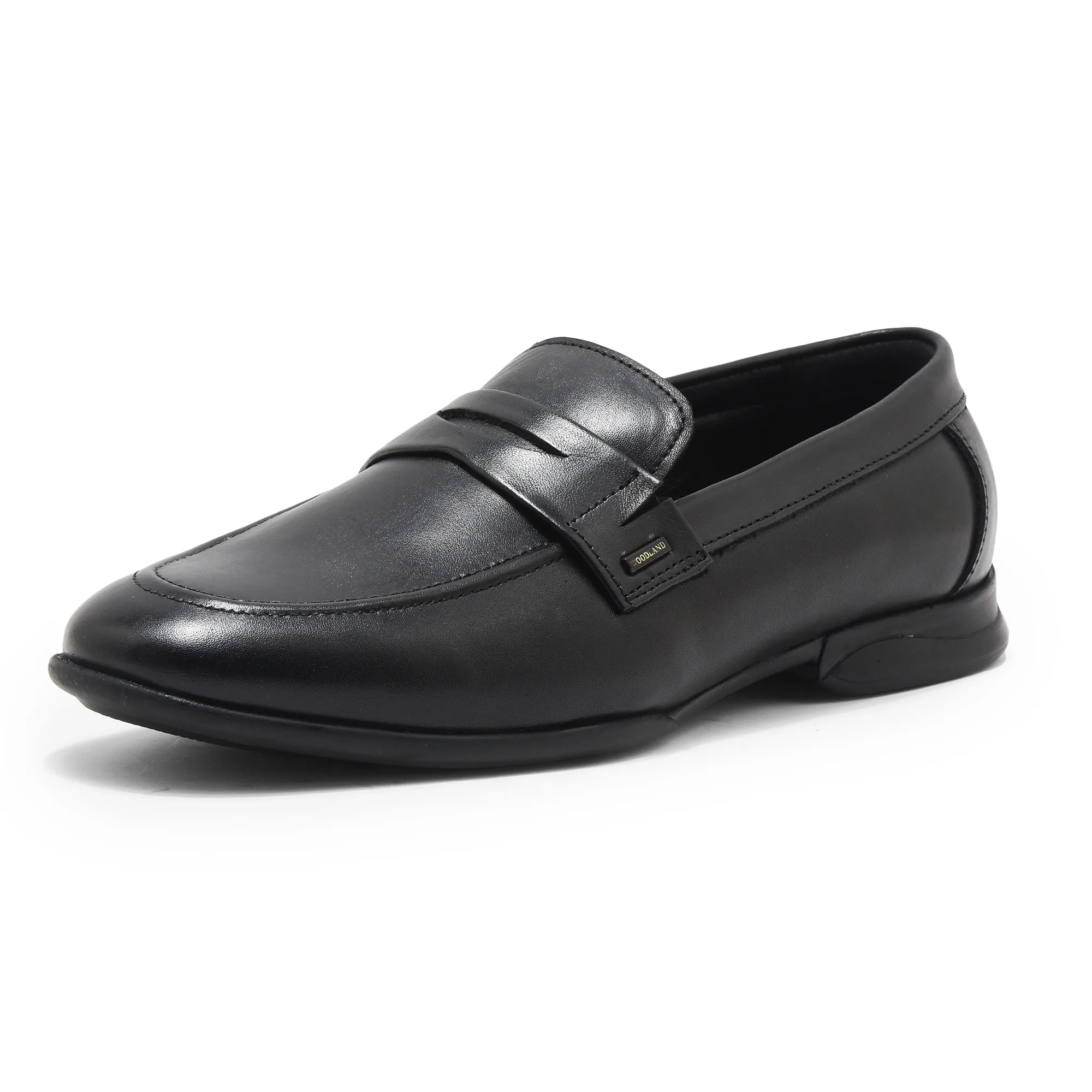 Black Woodland Slip-On Shoes For Men - Thumbnail 11