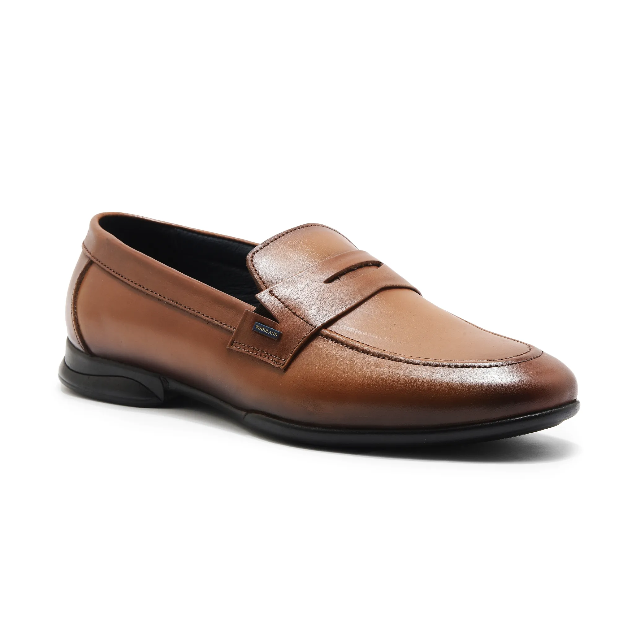Tan Woodland Slip-On Shoes For Men - Thumbnail 3