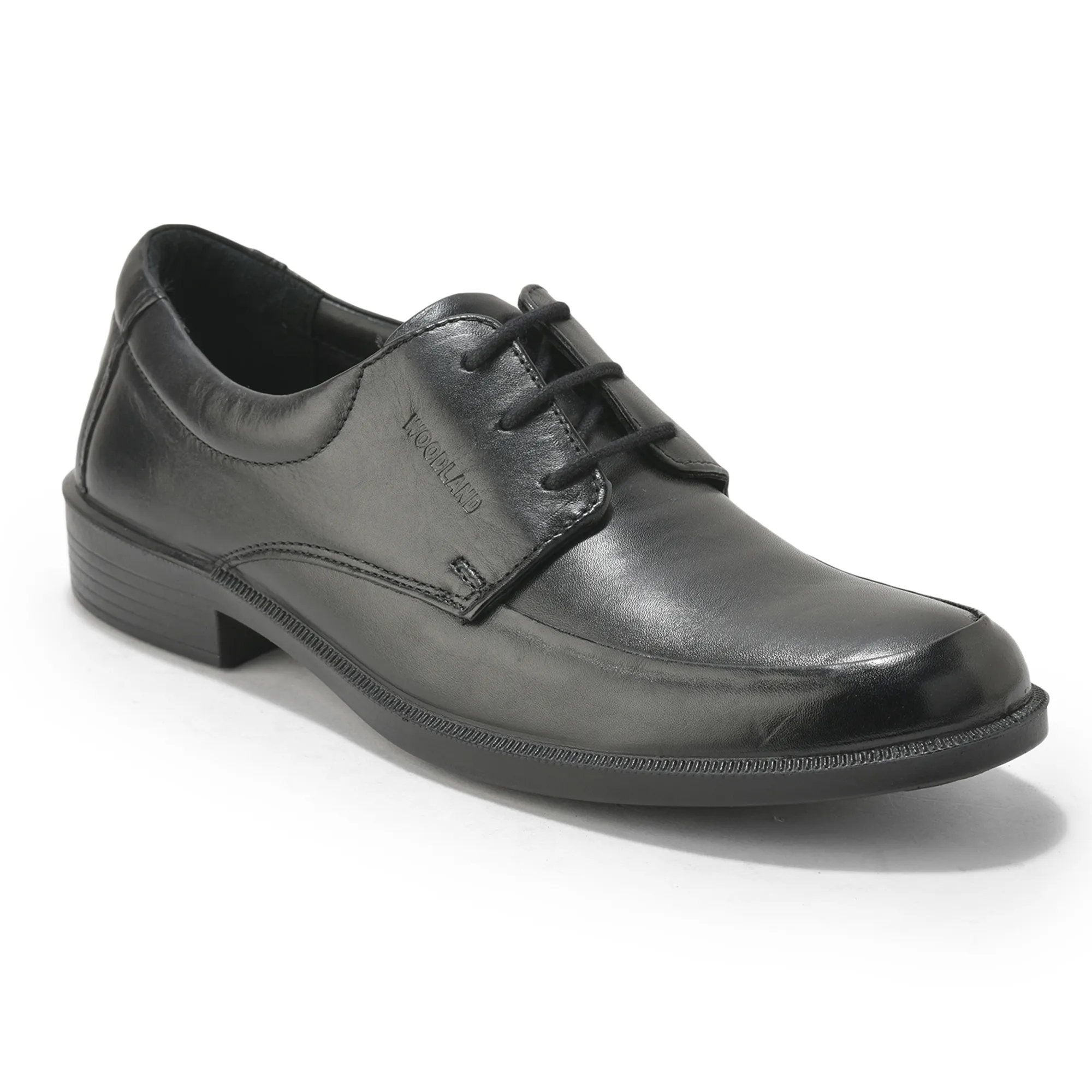 Woodland Men’S Black Professional Leather Shoes - Thumbnail 3