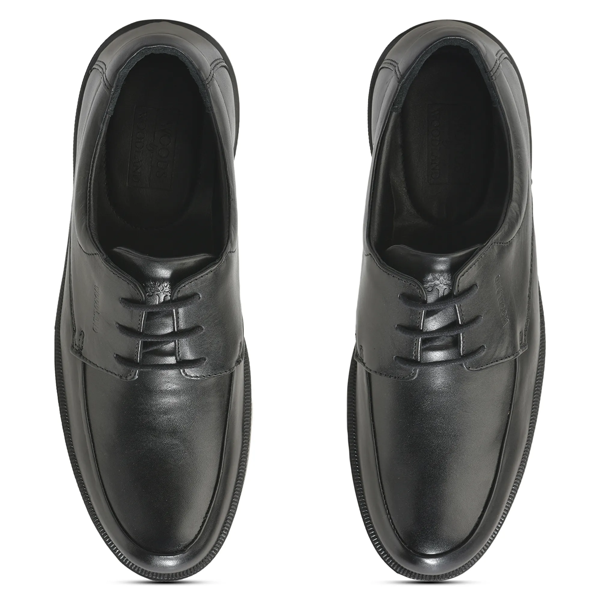 Woodland Men’S Black Professional Leather Shoes - Thumbnail 5