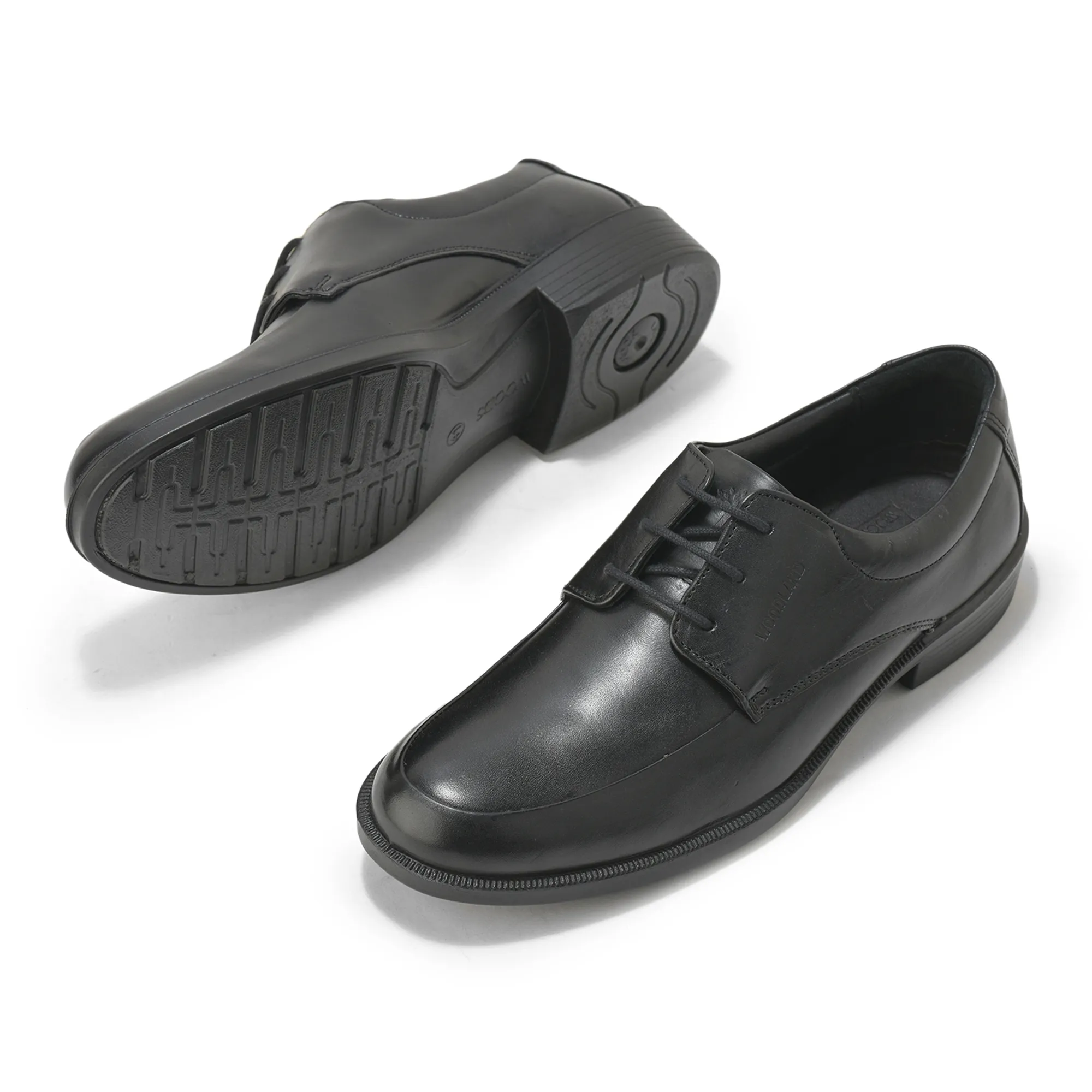 Woodland Men’S Black Professional Leather Shoes - Thumbnail 6