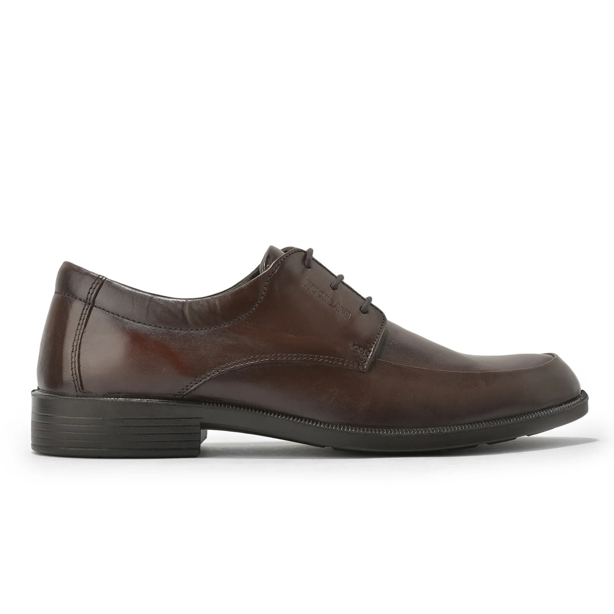Woodland Men’S Medium Brown Professional Leather Shoes - Thumbnail 2