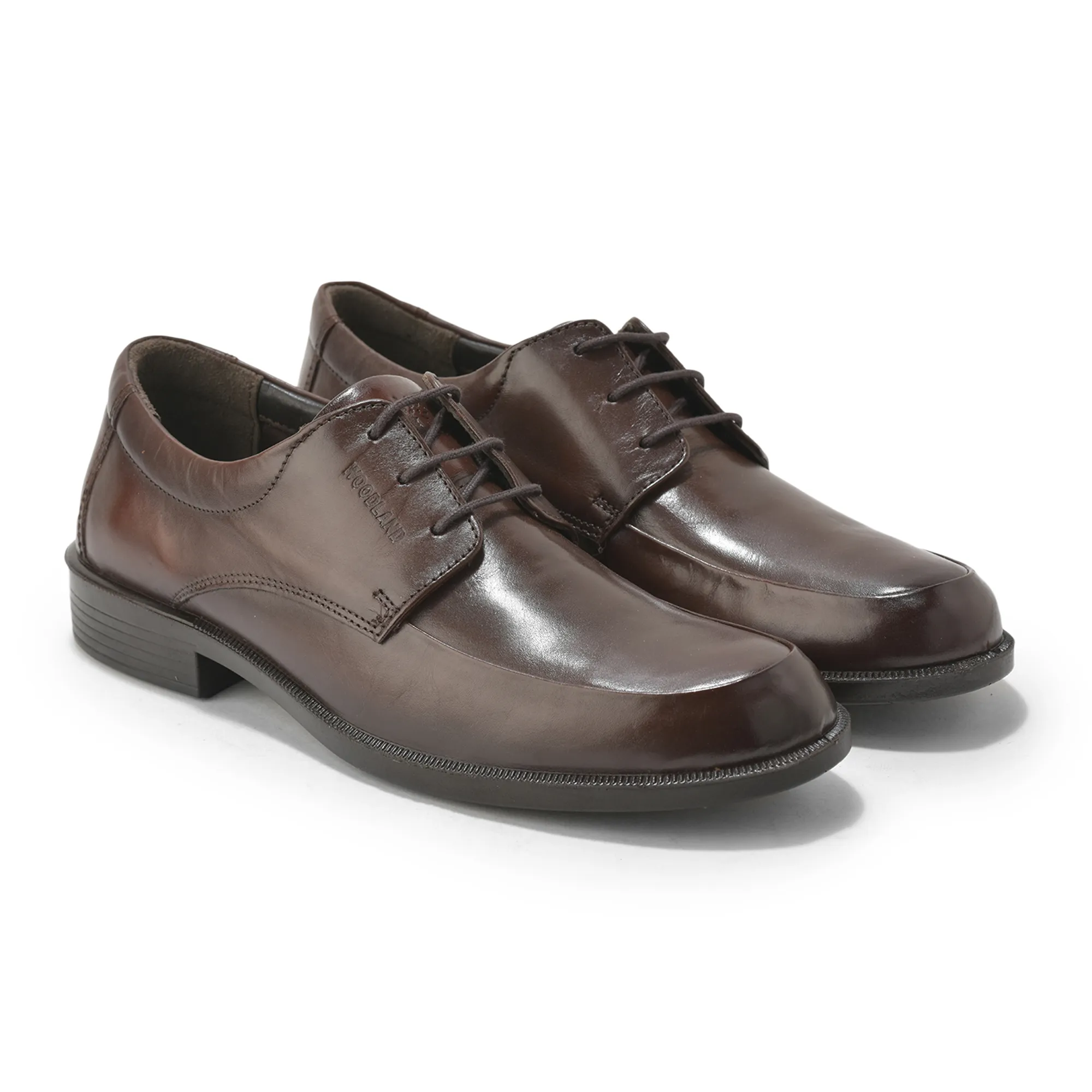 Woodland Men’S Medium Brown Professional Leather Shoes - Thumbnail 8