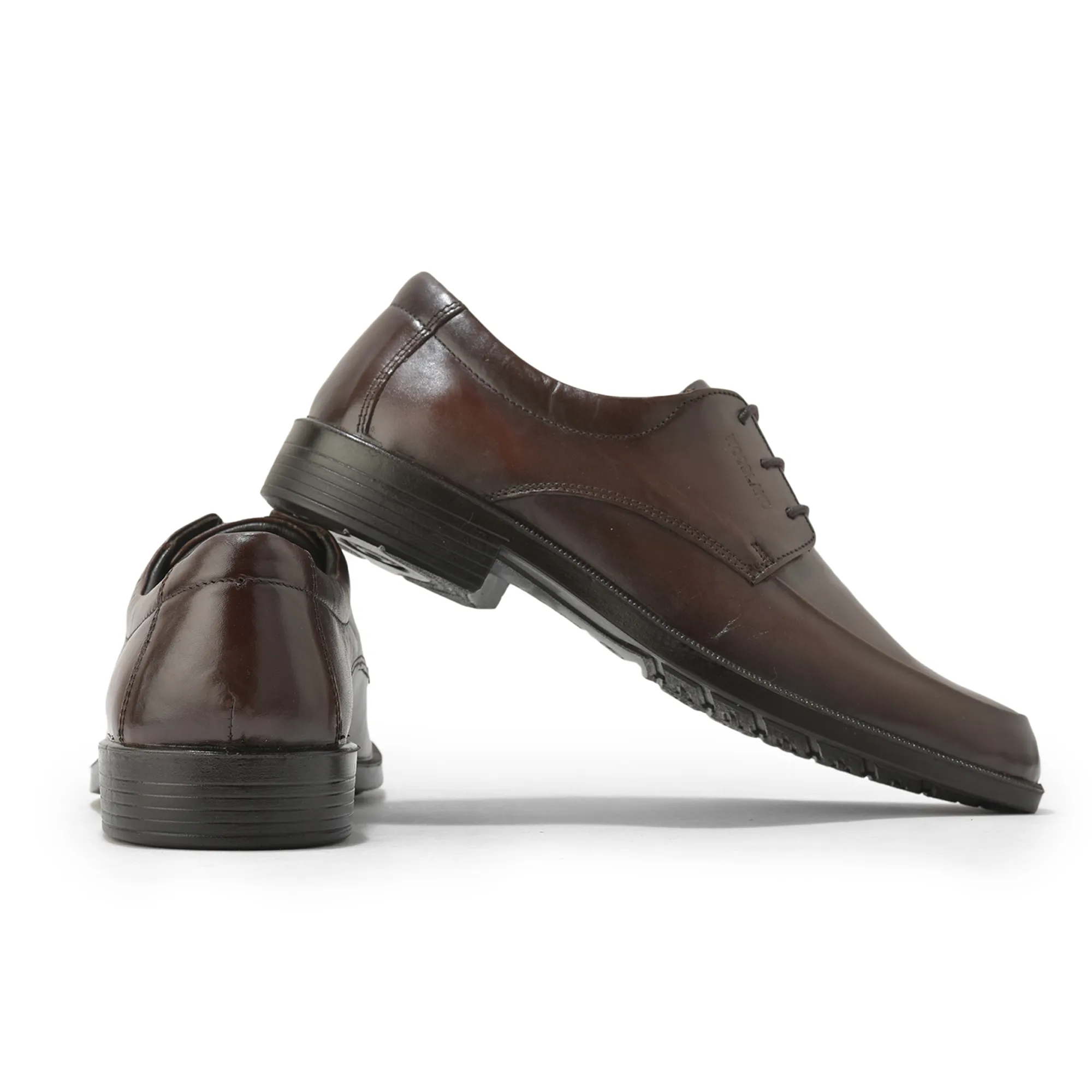 Woodland Men’S Medium Brown Professional Leather Shoes - Thumbnail 10