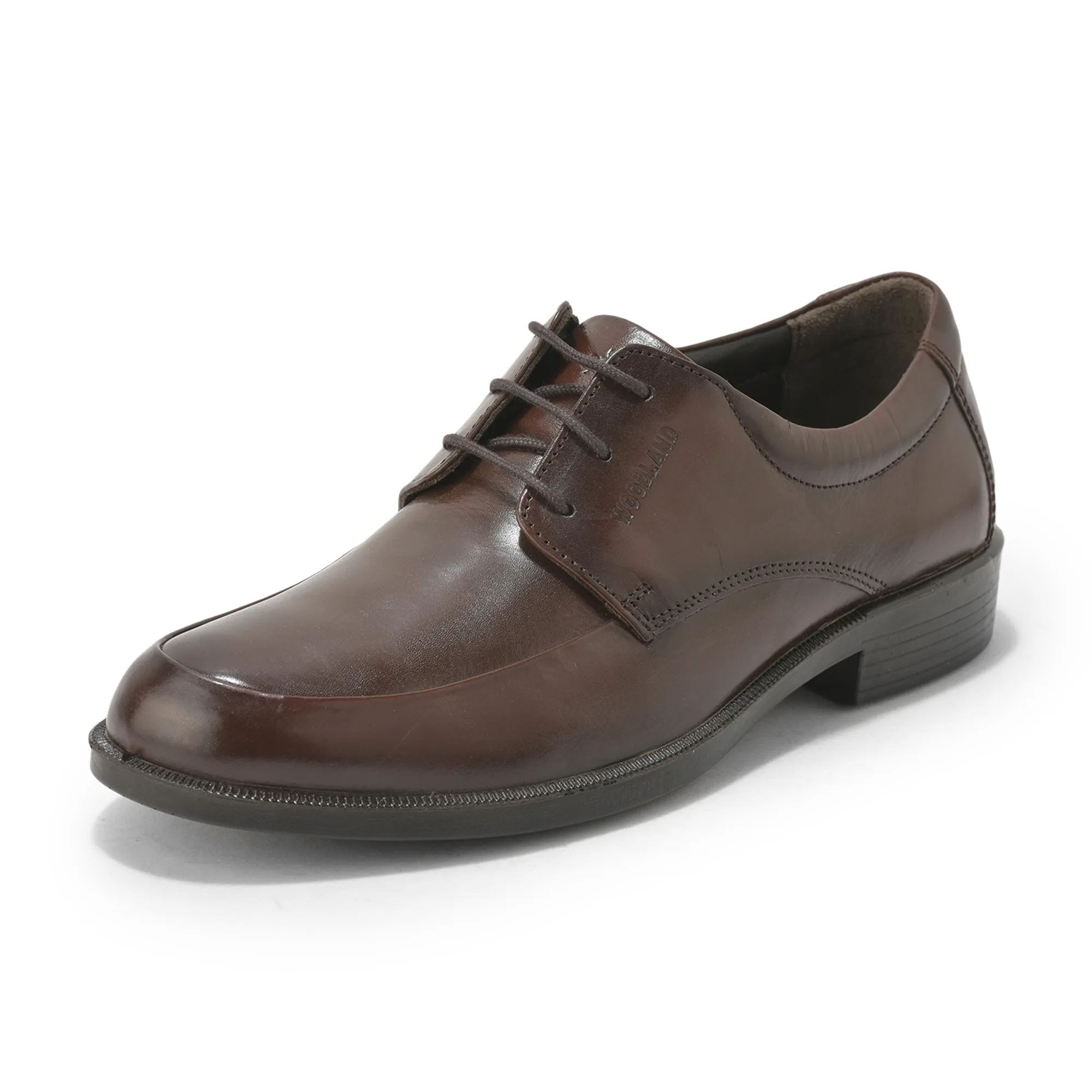 Woodland Men’S Medium Brown Professional Leather Shoes - Thumbnail 11