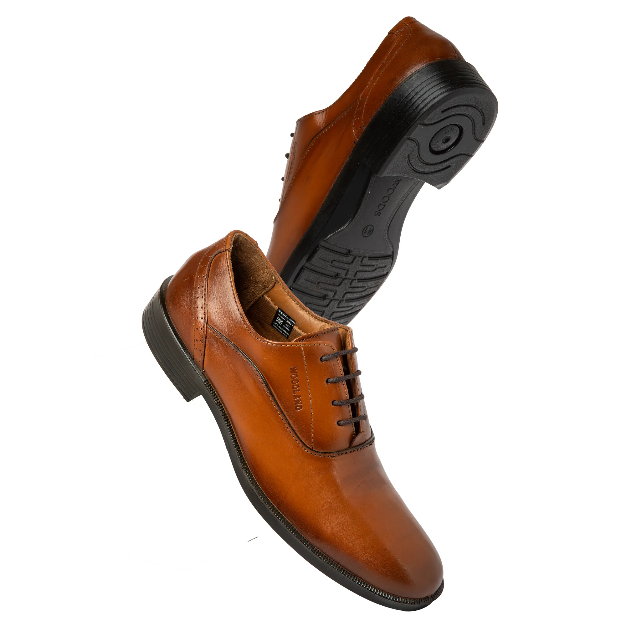 Woods Men Tan Formal Classic Softy Crust Dress Shoes - Thumbnail 14