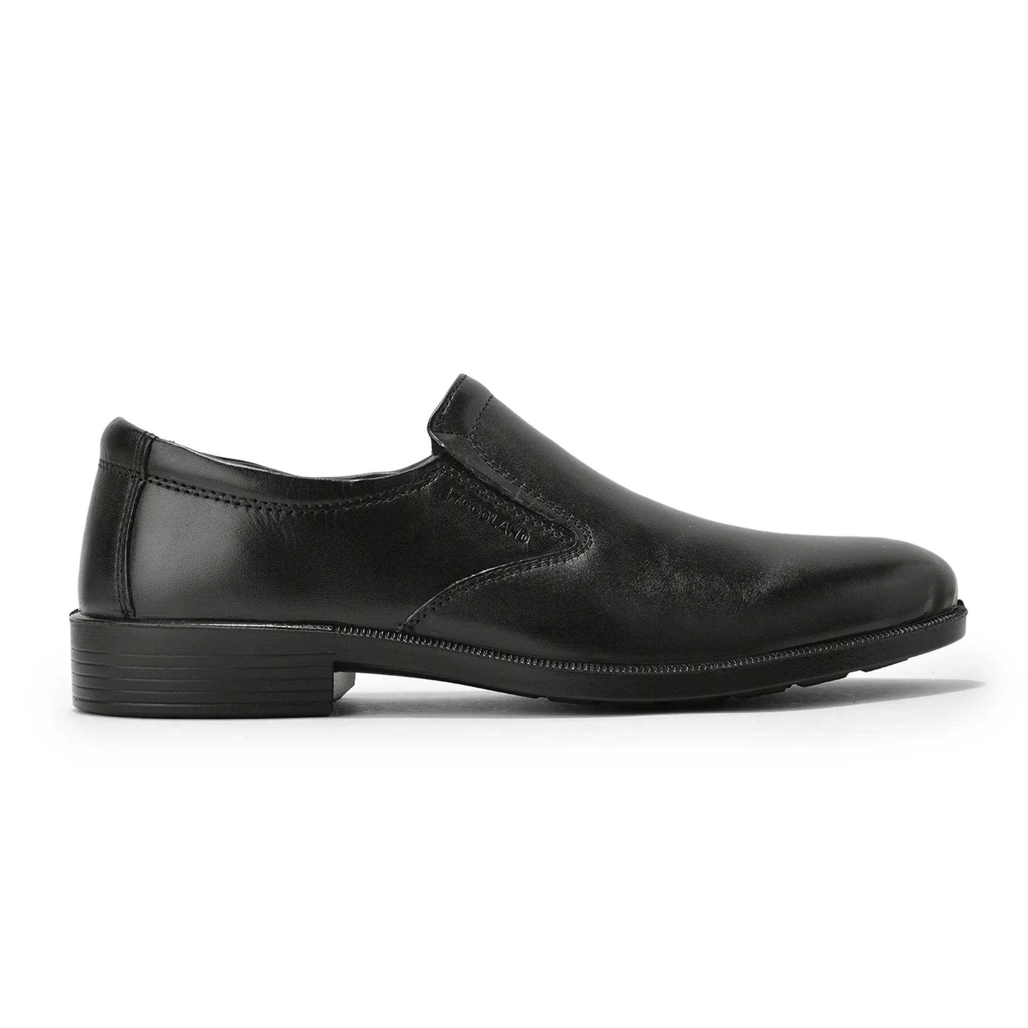 Woodland Men’S Black Classic Slip-On Shoes - Thumbnail 2