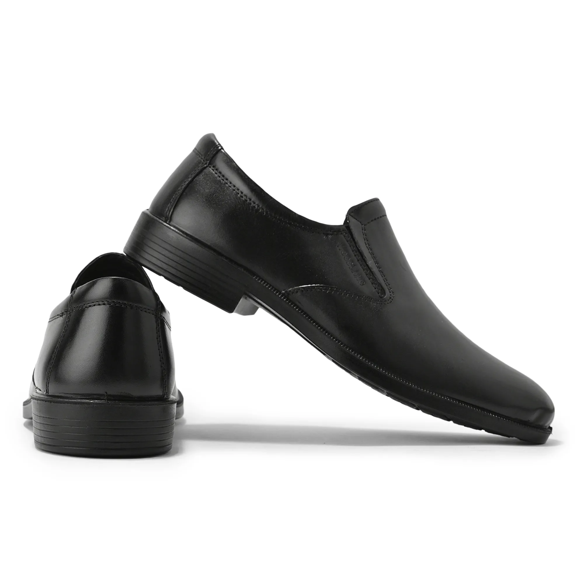 Woodland Men’S Black Classic Slip-On Shoes - Thumbnail 10