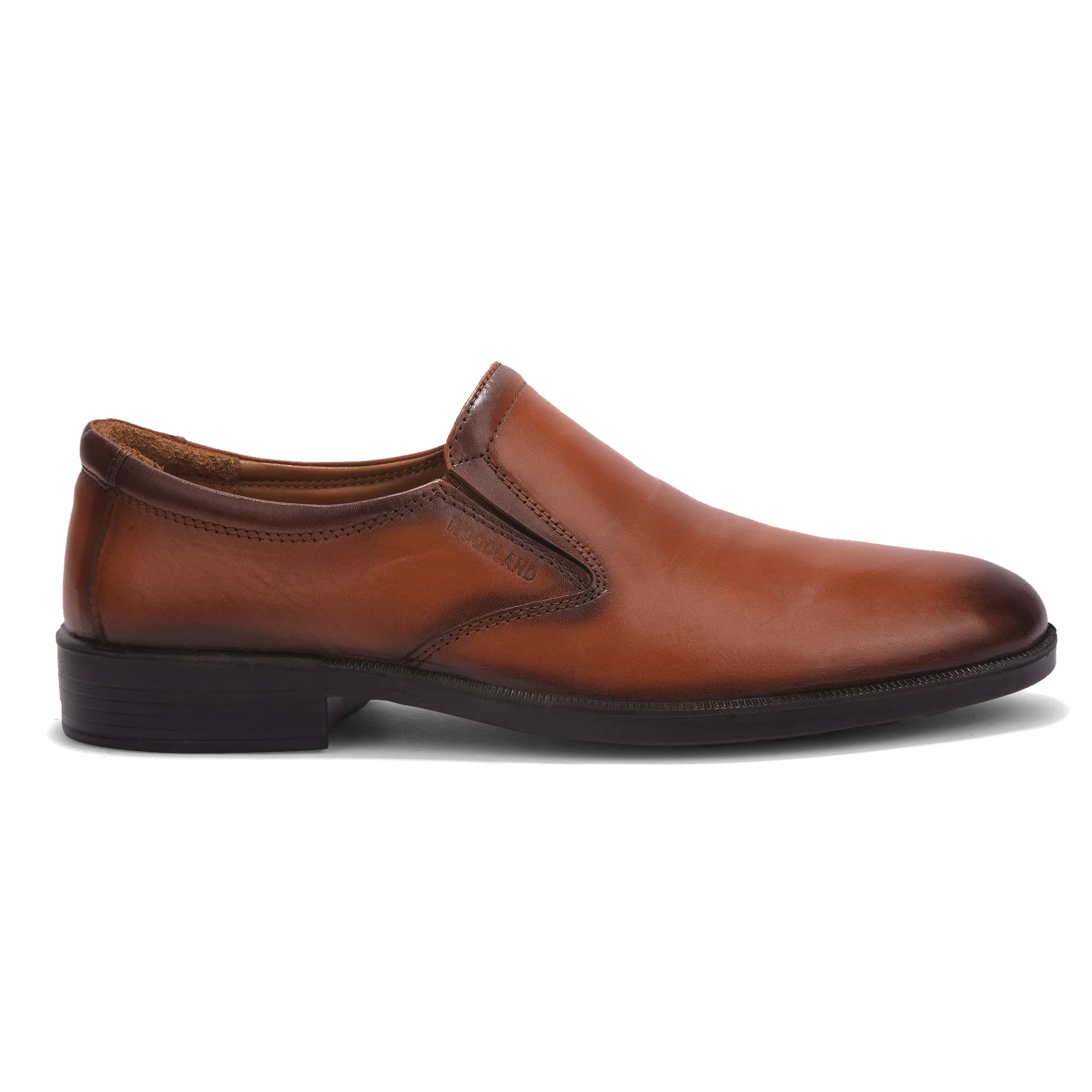 Woodland Men’S Tan Classic Slip-On Shoes - Thumbnail 2