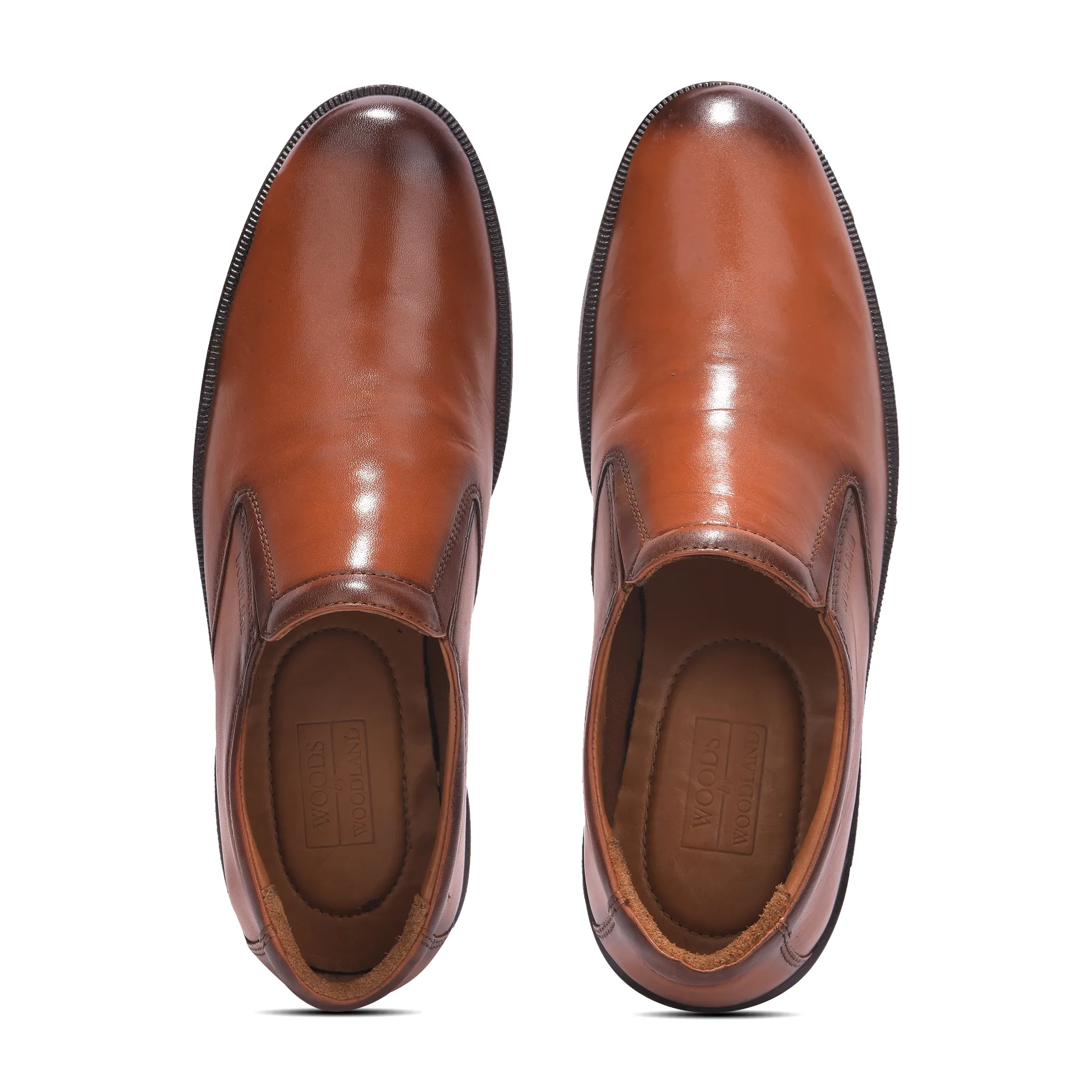 Woodland Men’S Tan Classic Slip-On Shoes - Thumbnail 5