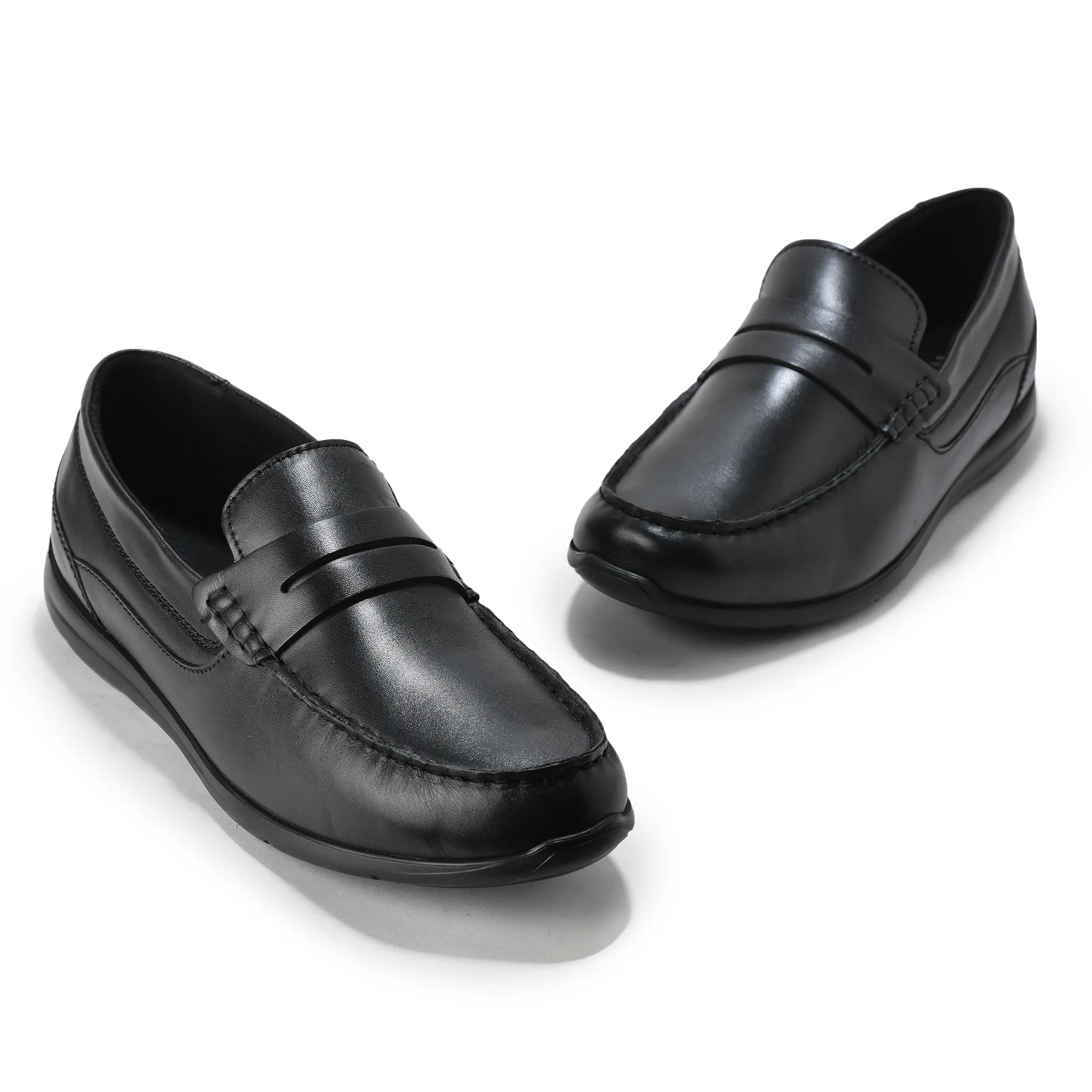 Softy Nappa Black Classic Lace up Shoes - Thumbnail 9