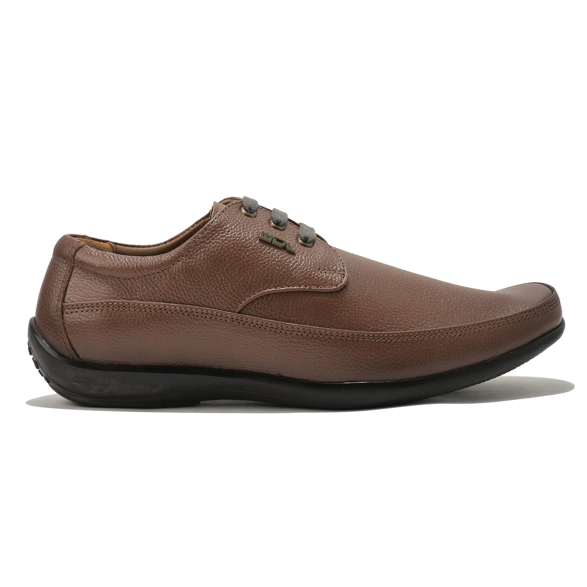 Woodland Men'S Tan Leather Smart Formal Shoes - Thumbnail 2