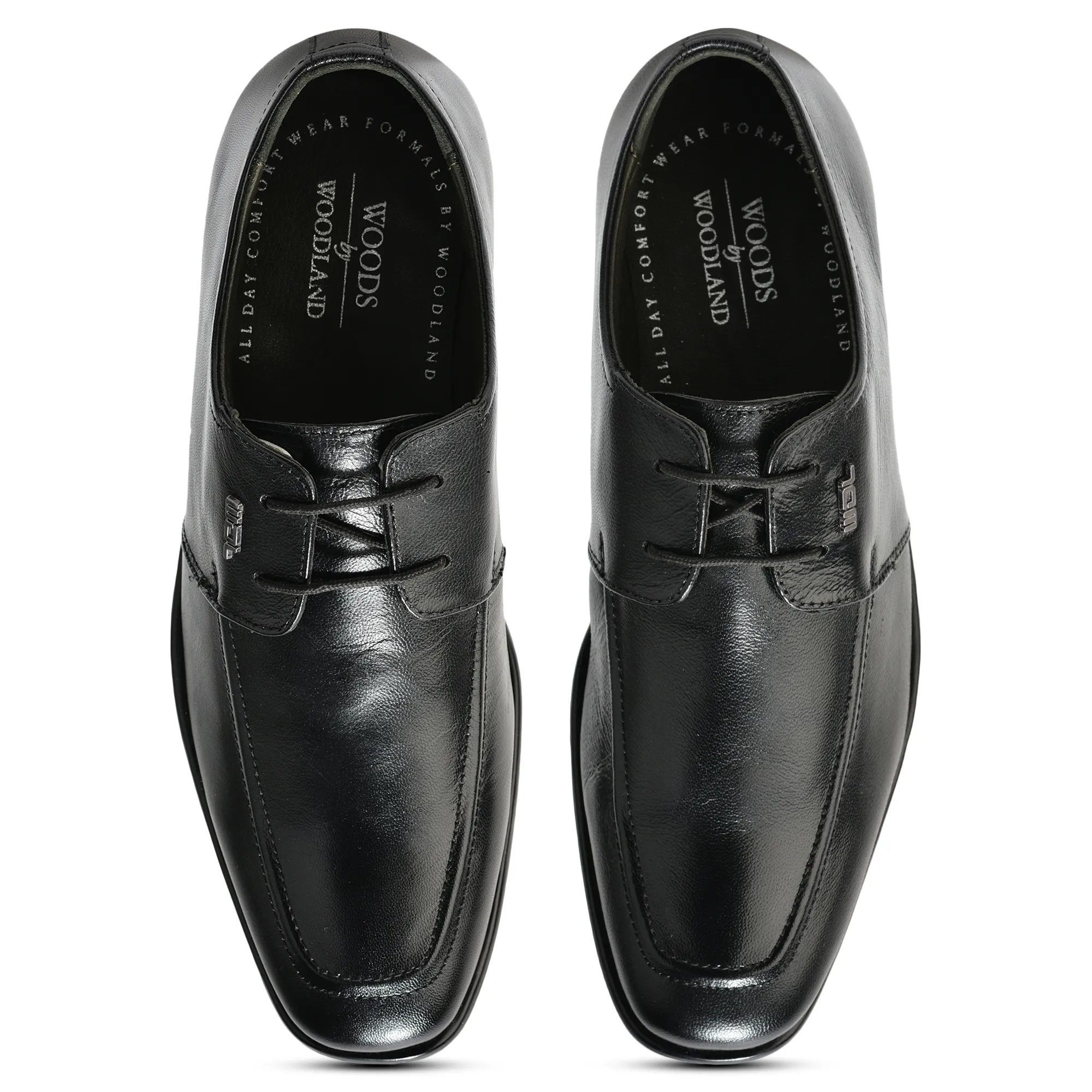 Black Softy Goat Men Classic Lace-Up Shoes - Thumbnail 4