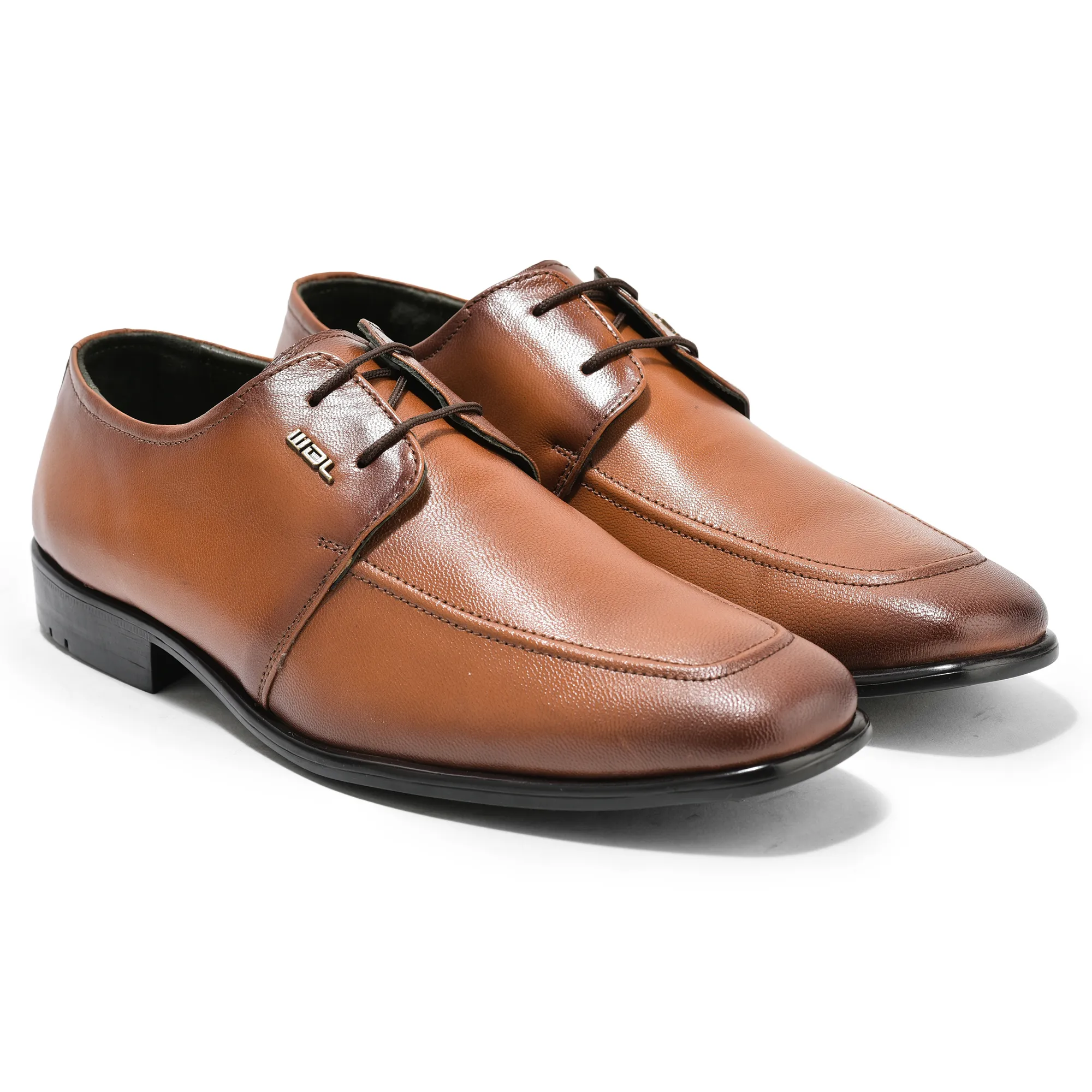 Tan Softy Goat Men Classics Lace Up Shoes - Thumbnail 7
