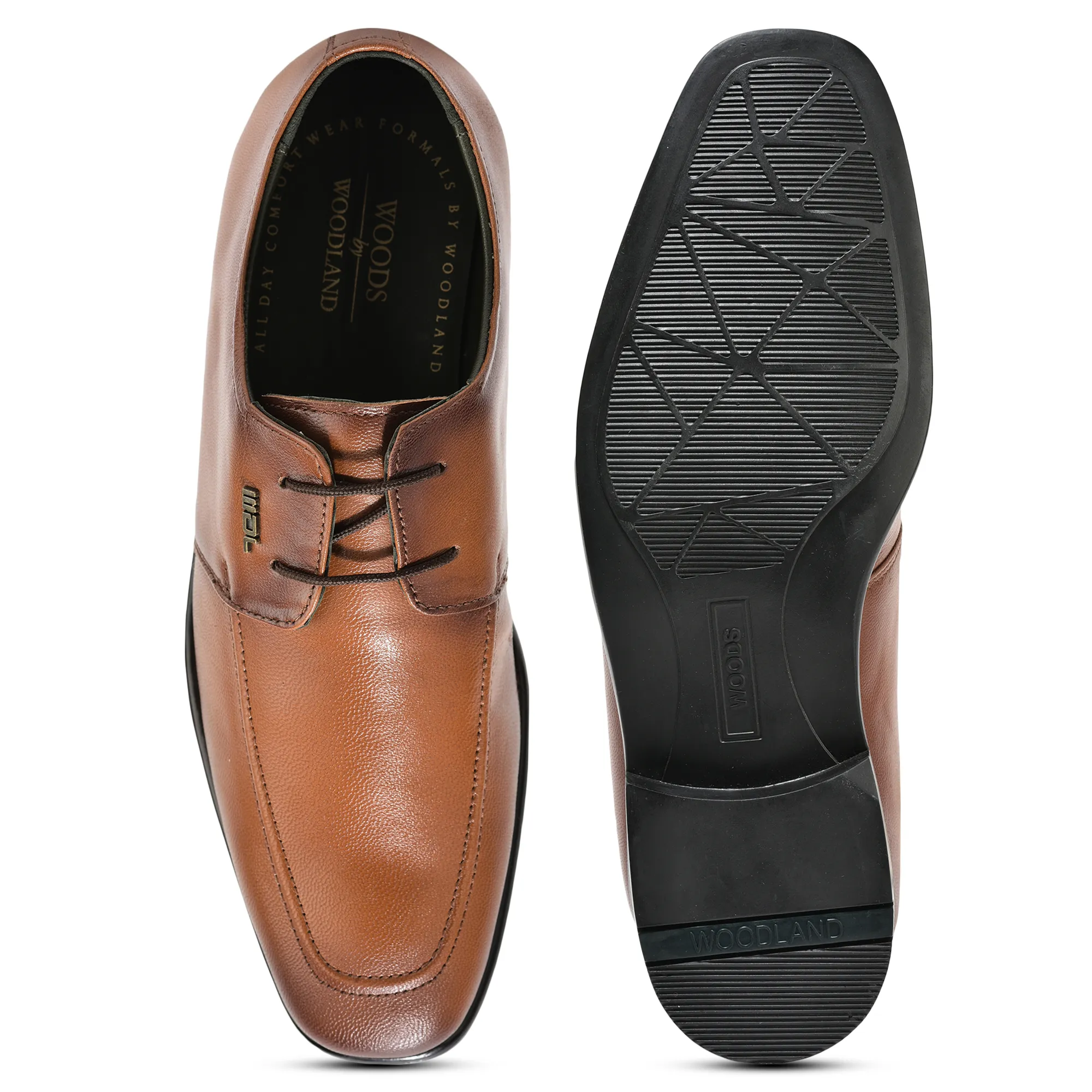Tan Softy Goat Men Classics Lace Up Shoes - Thumbnail 8
