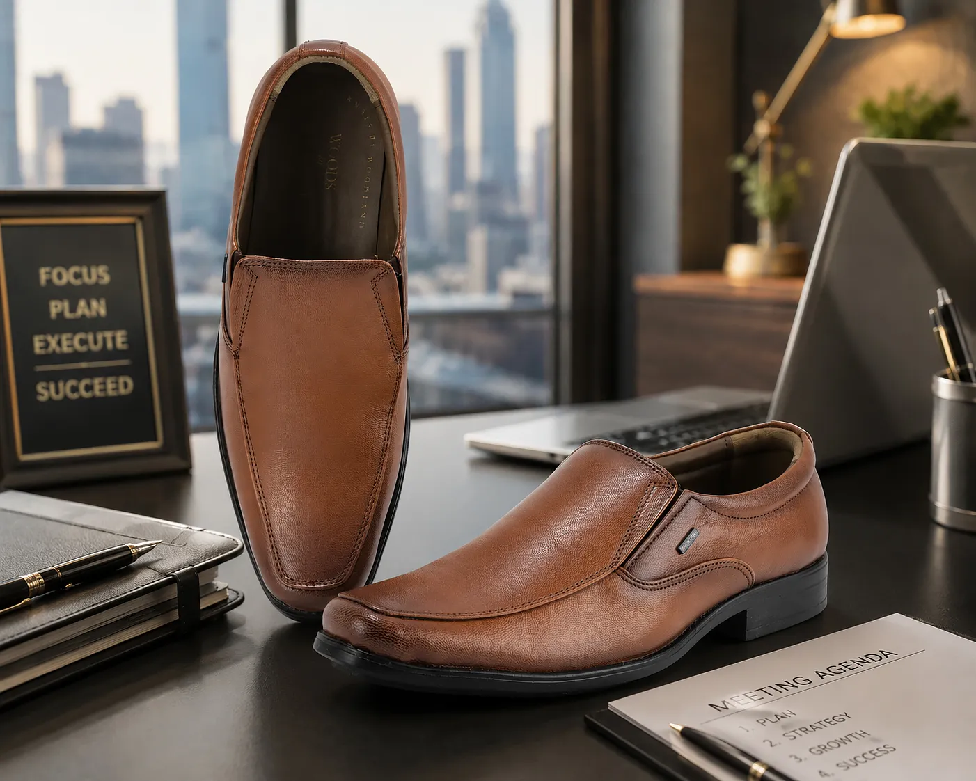 wooland-tan-leather-formal-slip-on-shoes-for-men