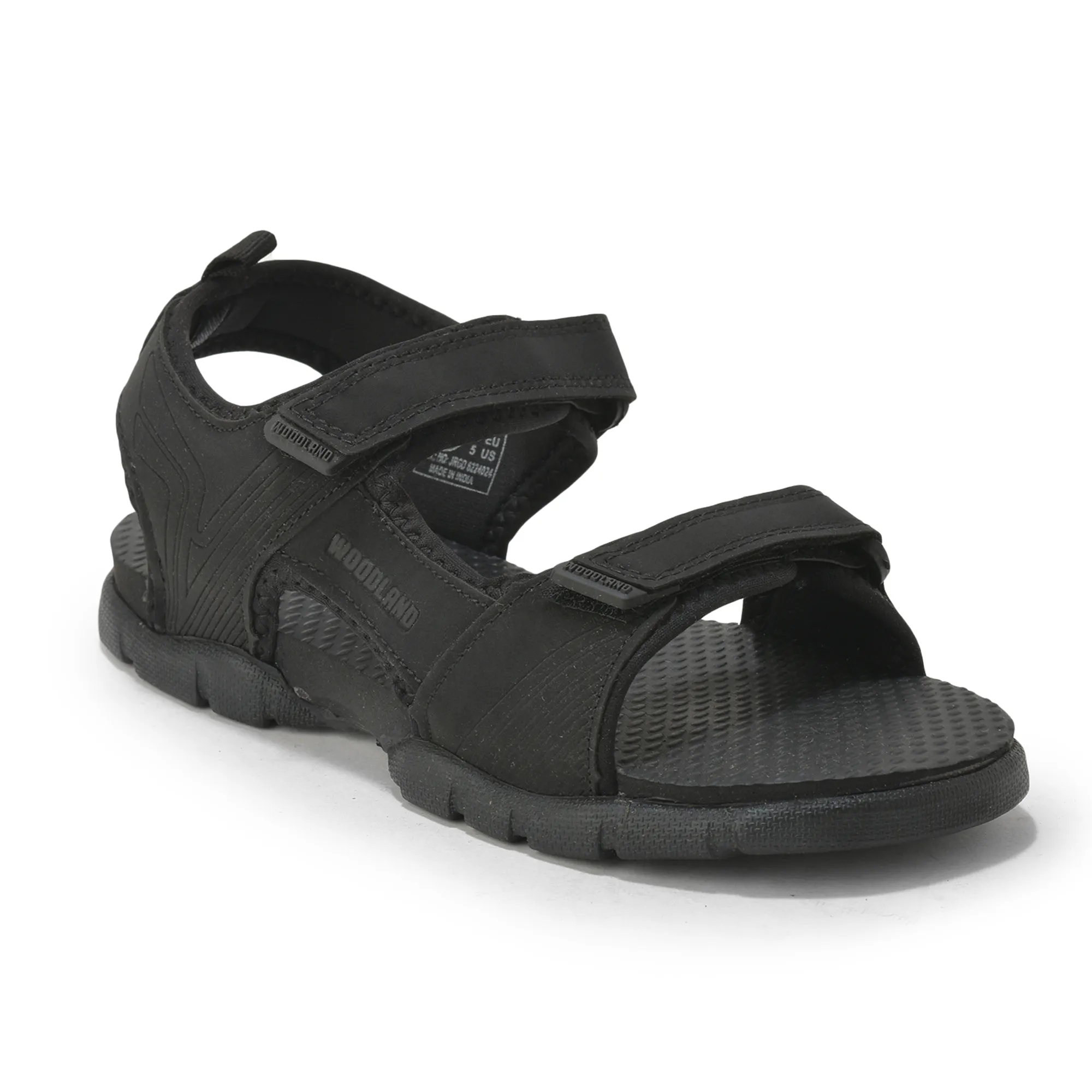 Woodland Juniors Black Everyday Sandals - Thumbnail 3