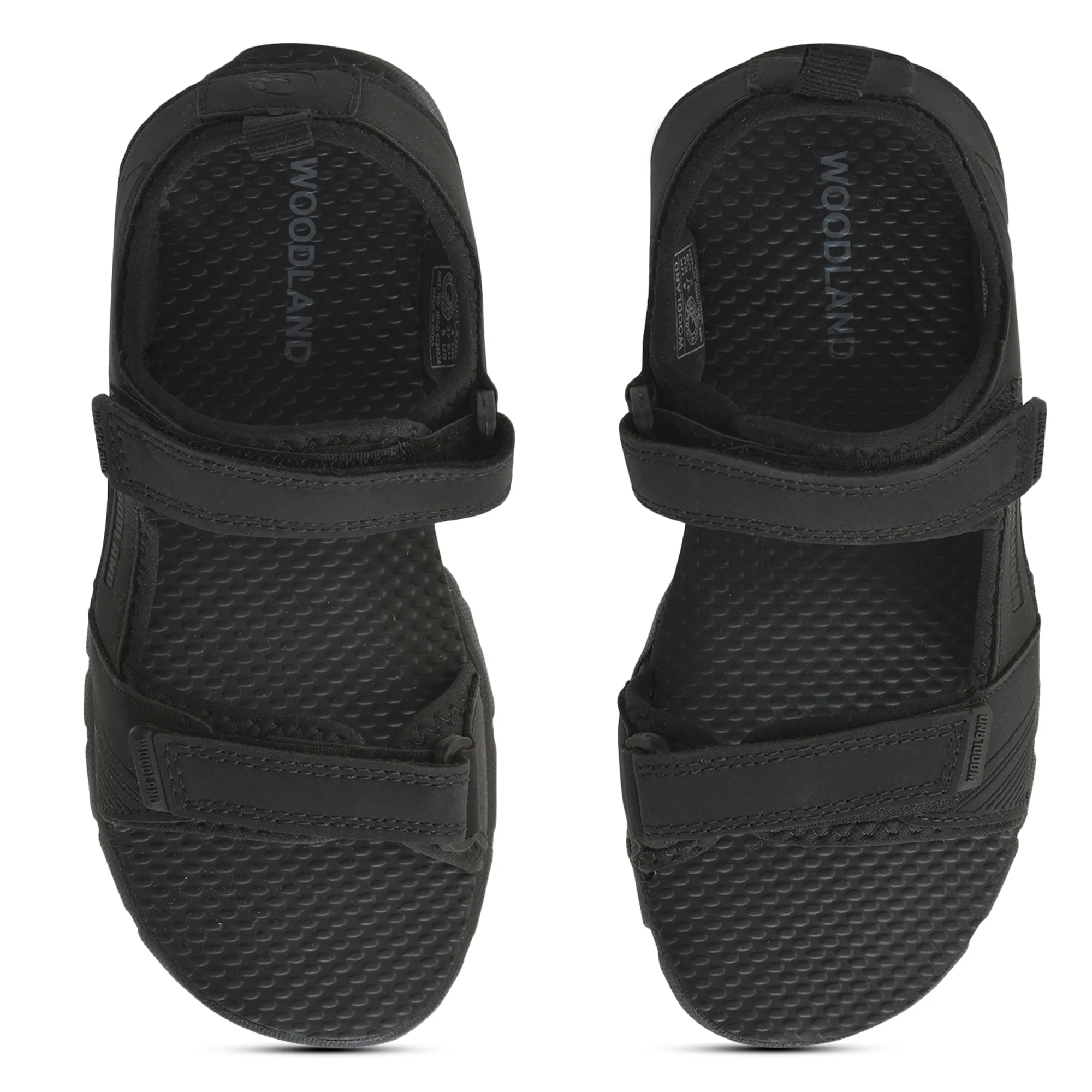 Woodland Juniors Black Everyday Sandals - Thumbnail 5